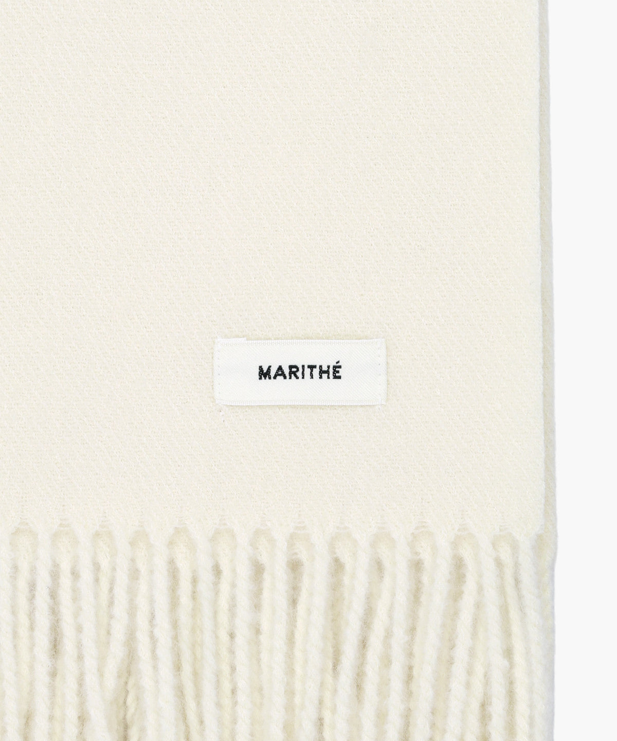 Marithe & Francois Girbaud - Regular Logo Muffler & Glove Set (Ivory) product image 3 | TRAB K-Fashion Australia