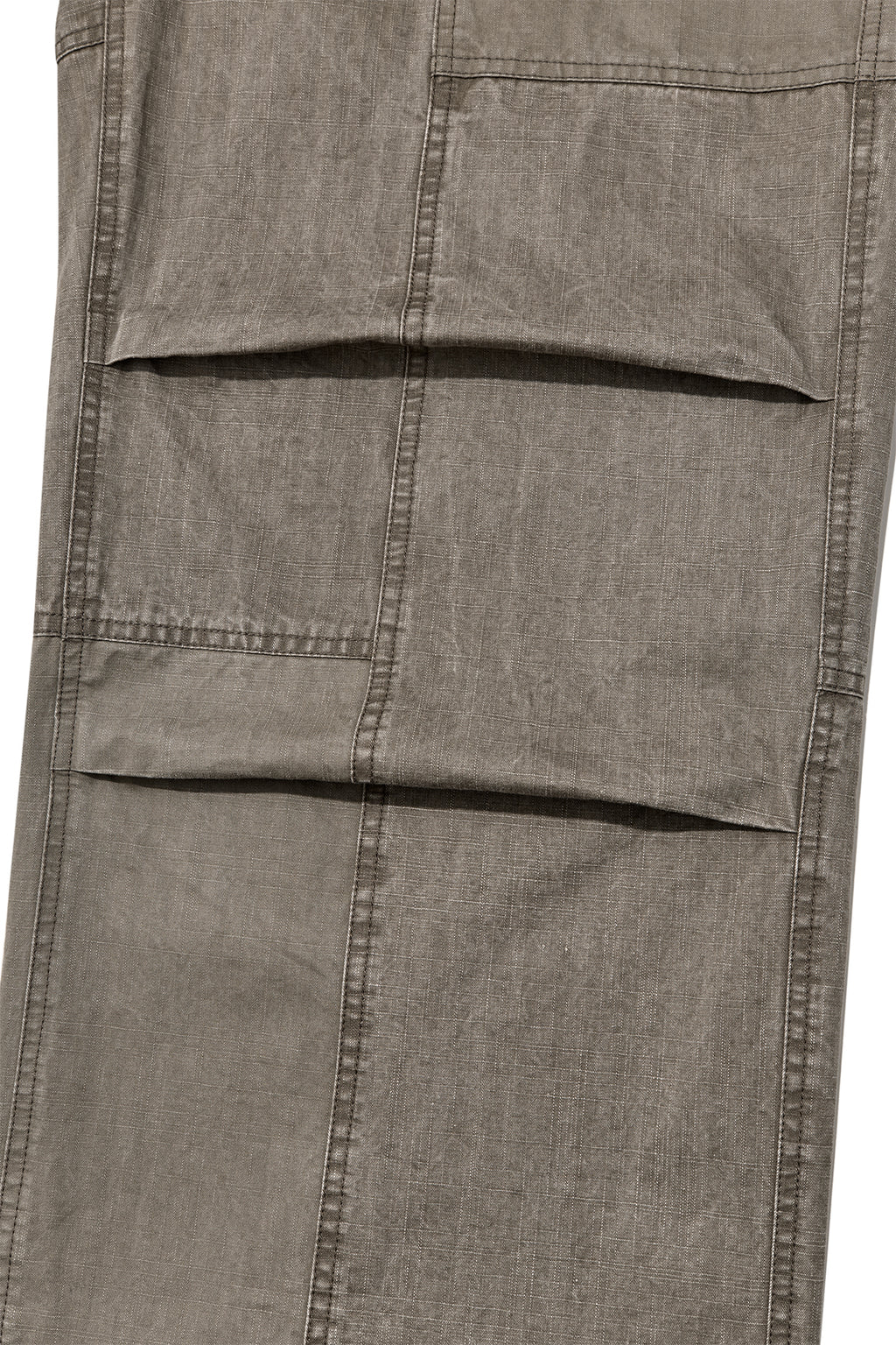 Matin Kim - Patch Point Washed Cotton Pants (Brown) product image 5 | TRAB K-Fashion Australia