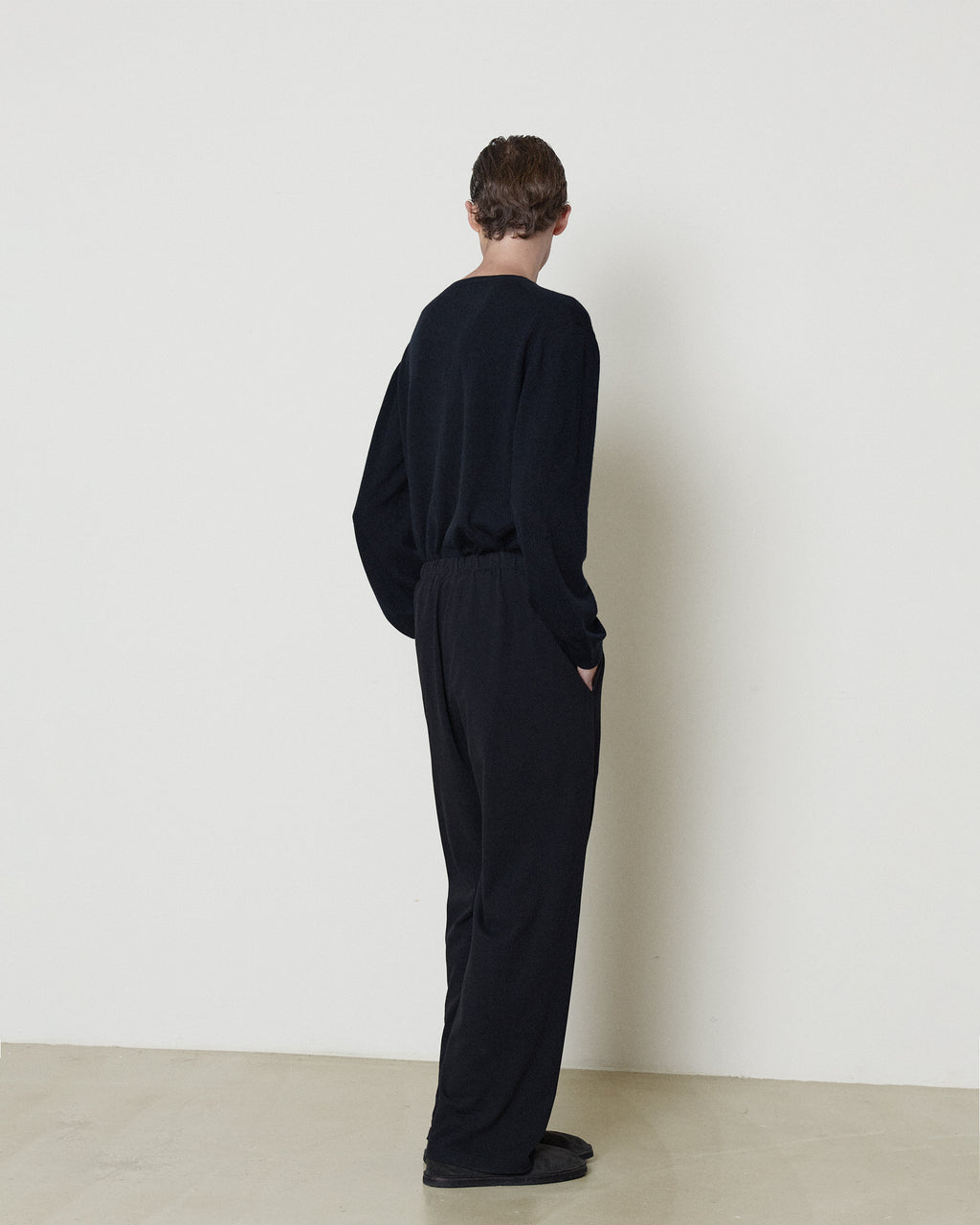 Brownyard - Hard Twist Sweat Pants (Black) product image 3 | TRAB K-Fashion Australia