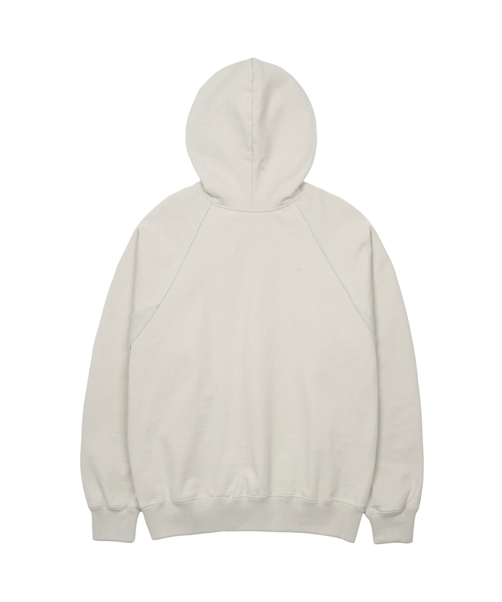 San San Gear - Square Pocket Hoodie (Ivory) product image 5 | TRAB K-Fashion Australia