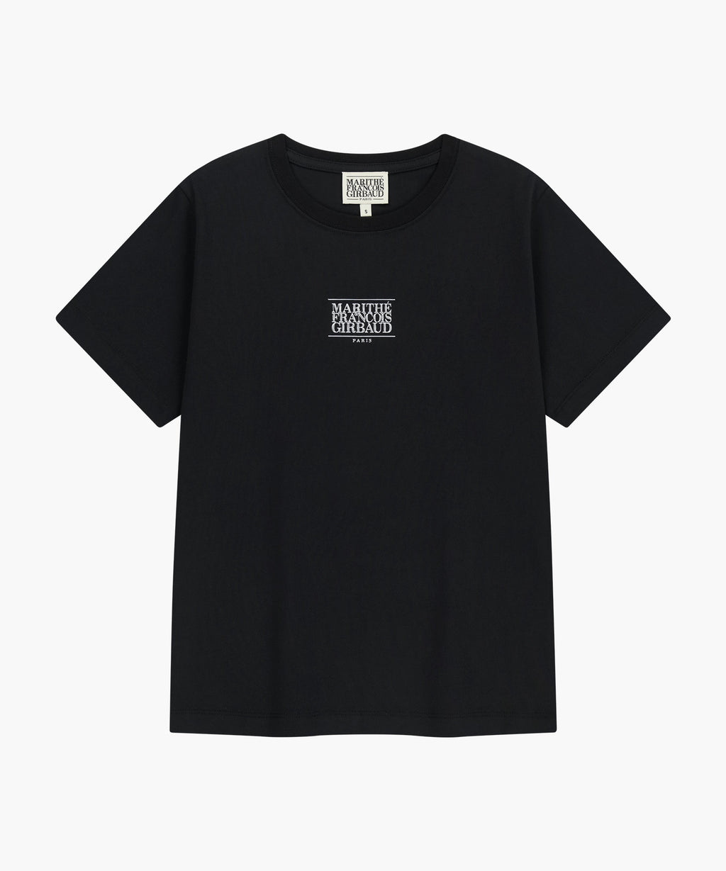Marithe & Francois Girbaud - Small Classic Logo Tee (Black) product image 6 | TRAB K-Fashion Australia