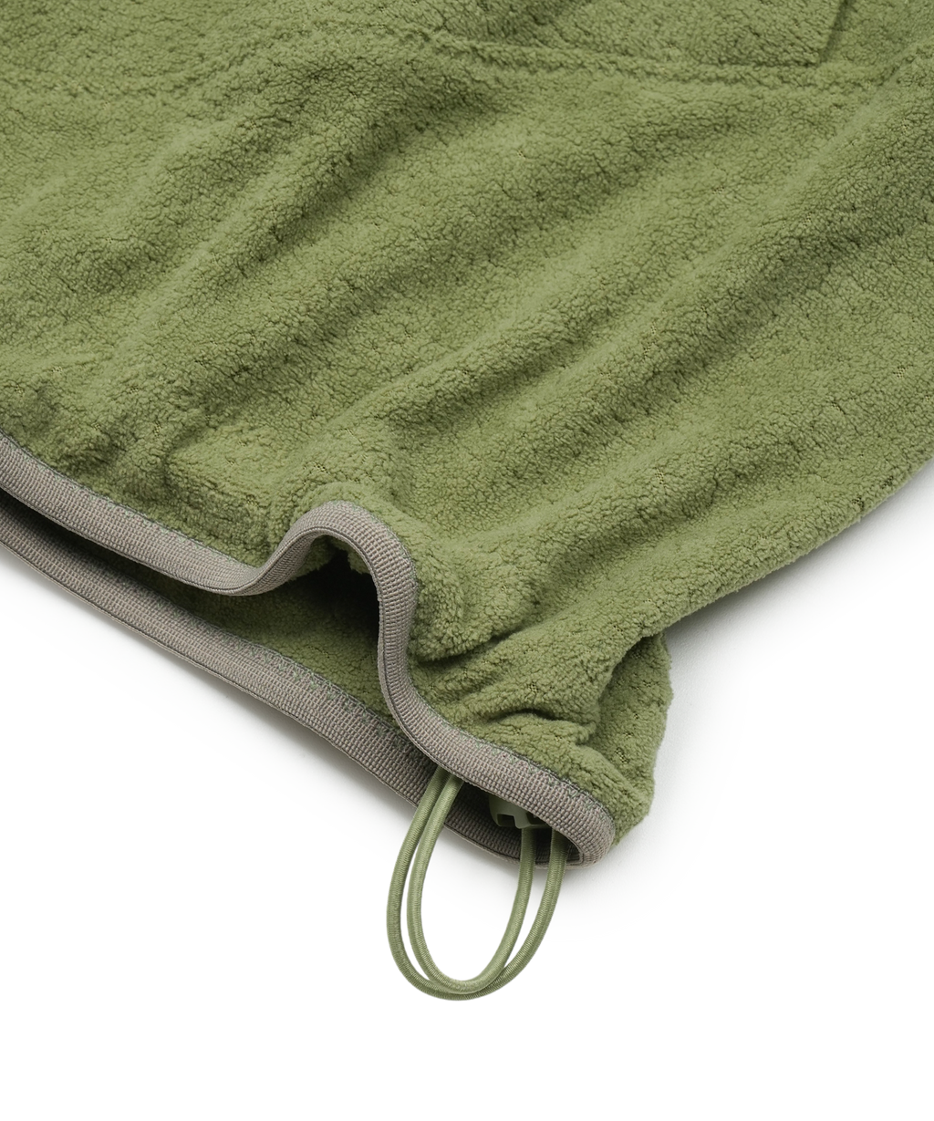 San San Gear - Button Fleece Jacket (Green) product image 9 | TRAB K-Fashion Australia