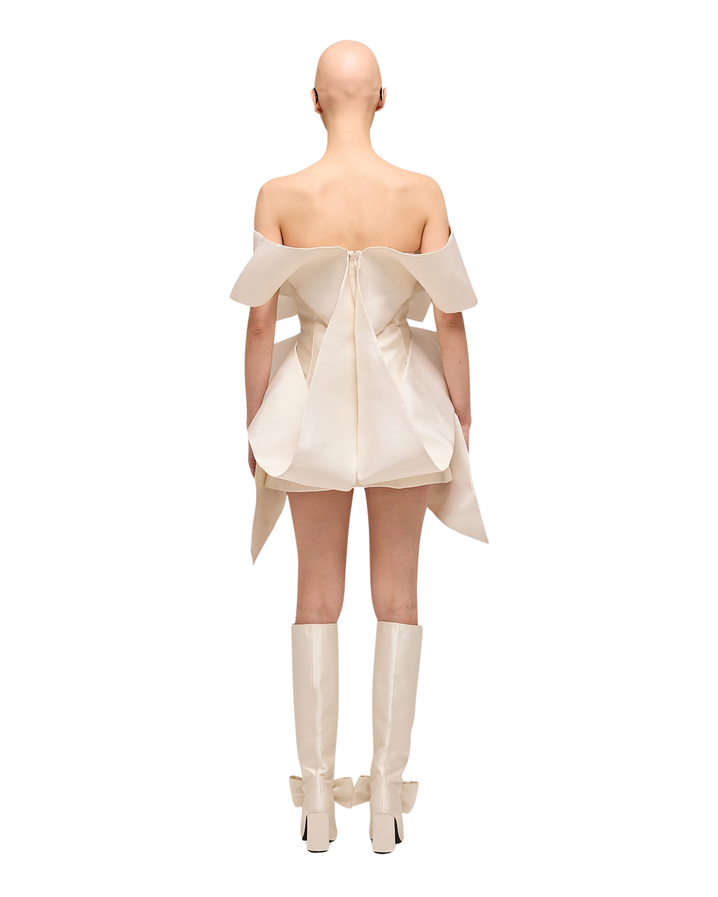 Kimhe Kim - Seraphim Mini Dress (White) product image 7 | TRAB K-Fashion Australia