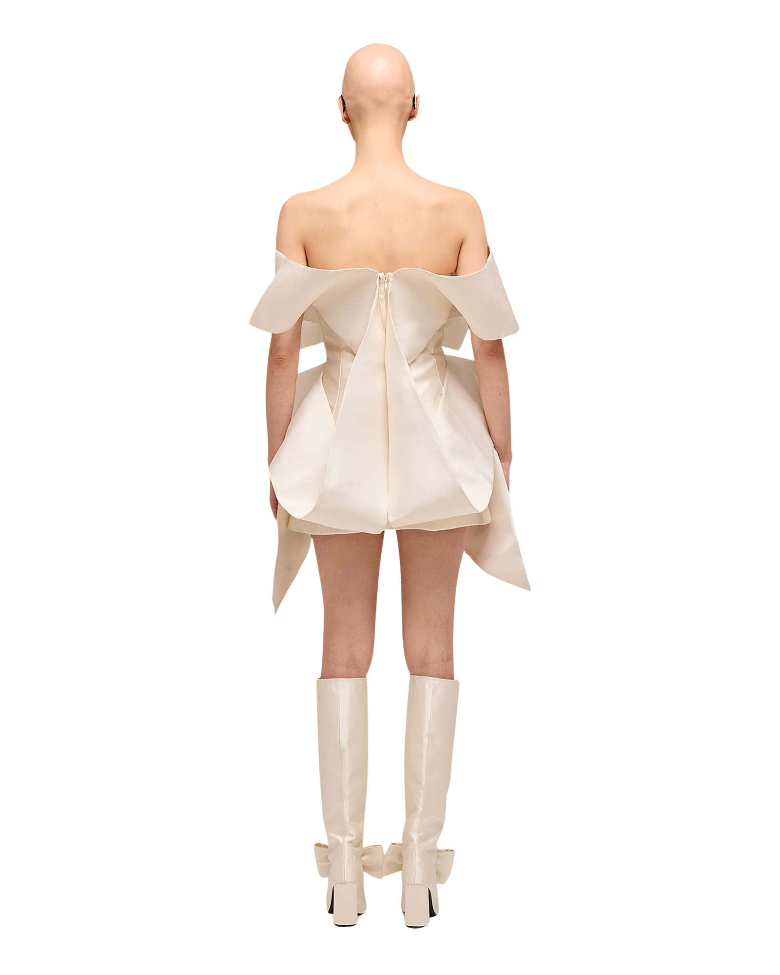 Kimhe Kim - Seraphim Mini Dress (White) product image 7 | TRAB K-Fashion Australia