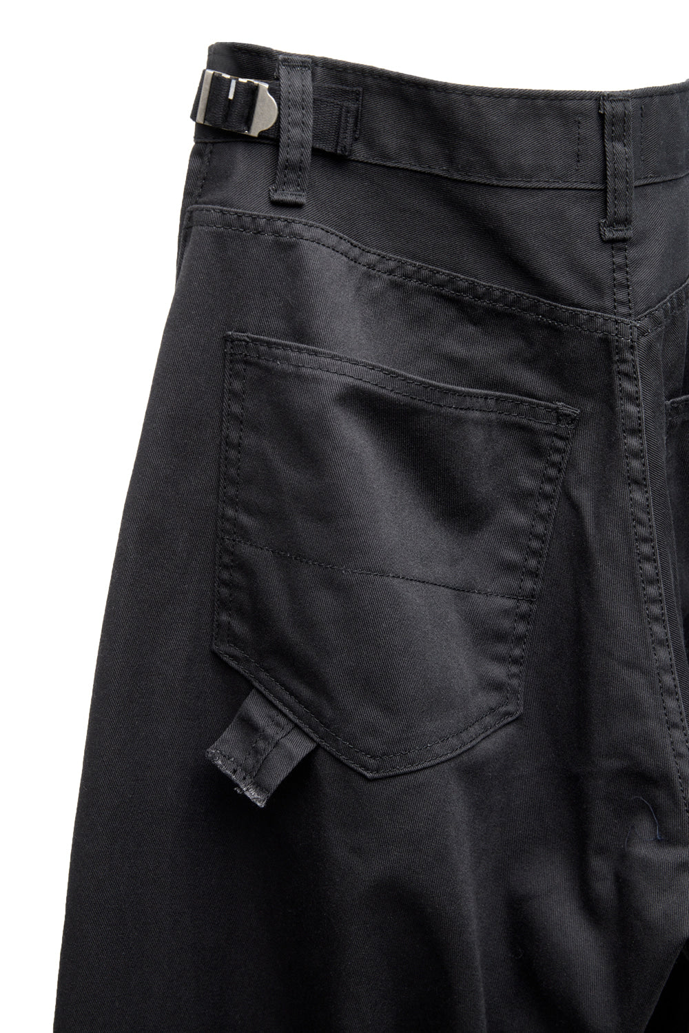 Hatchingroom - Wide Curve Carpenter Pants (Black) product image 3 | TRAB K-Fashion Australia