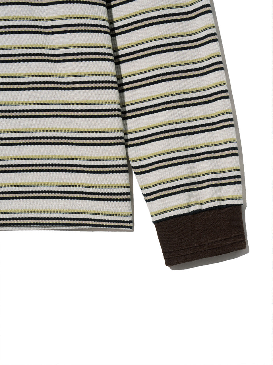 Kijun - Fresh Border Pique Polo (Brown) product image 12 | TRAB K-Fashion Australia