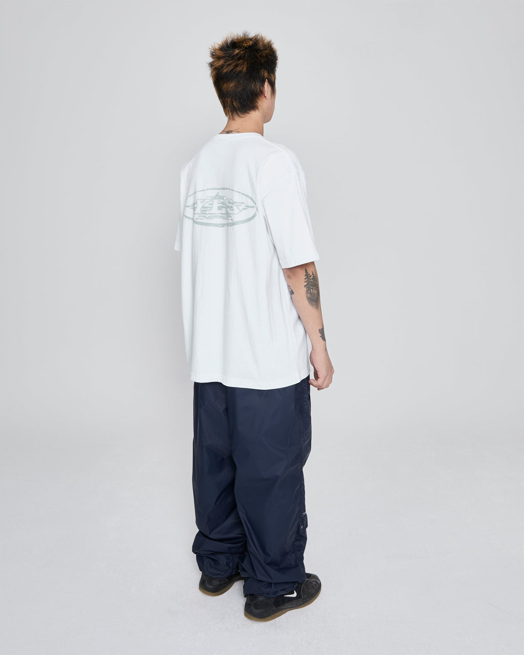 yeseyesee - Y.E.S BMX Tee (White) product image 9 | TRAB K-Fashion Australia