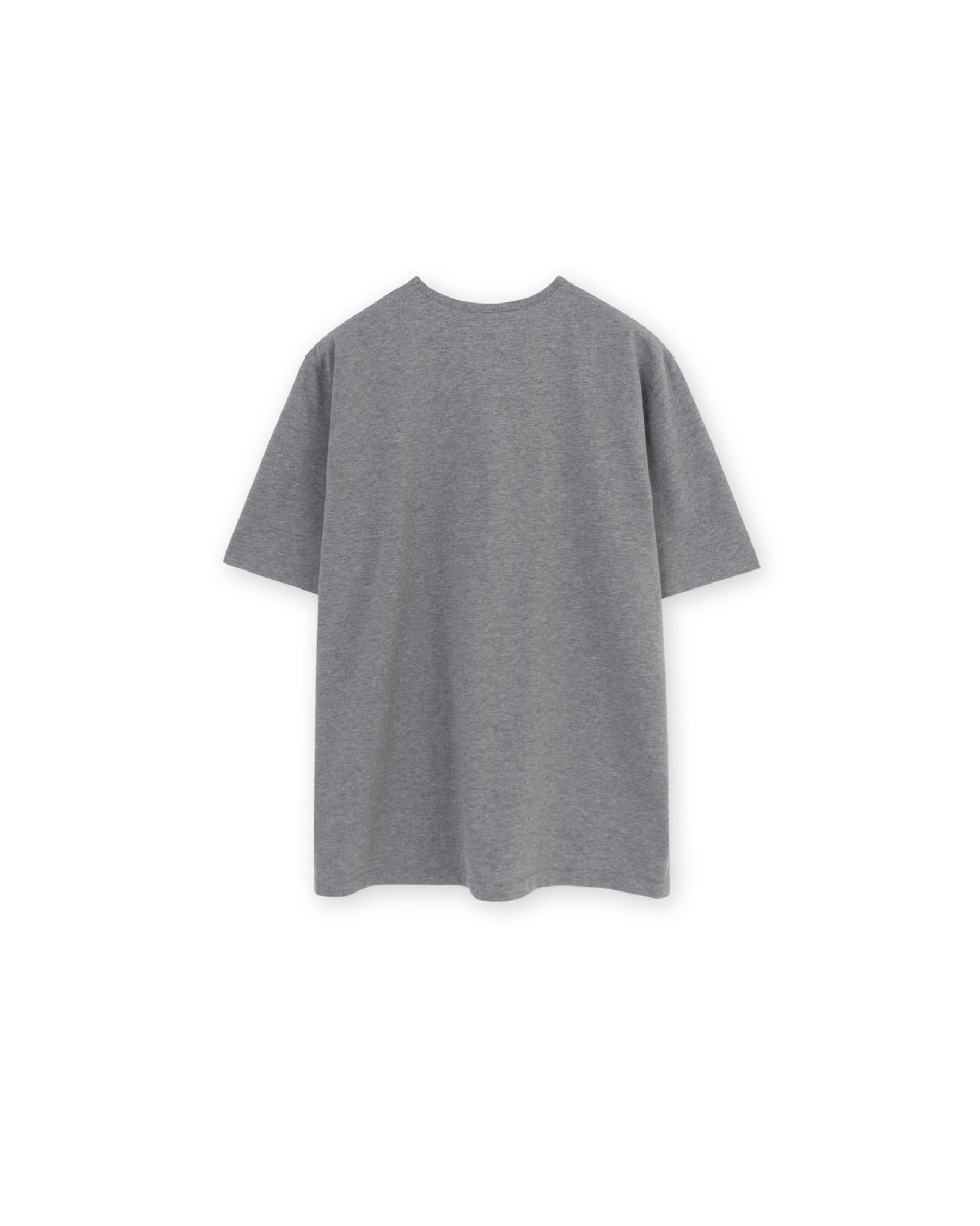 Brownyard - U Neck T Shirt (Grey) product image 4 | TRAB K-Fashion Australia