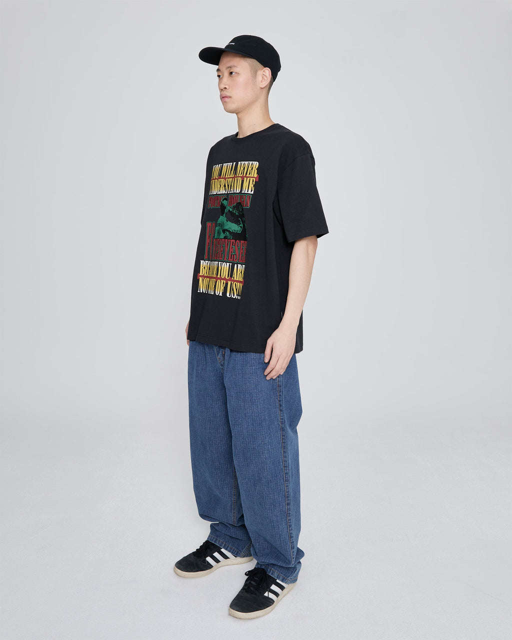 yeseyesee - Y.E.S Hooligan Tee (Charcoal) product image 8 | TRAB K-Fashion Australia