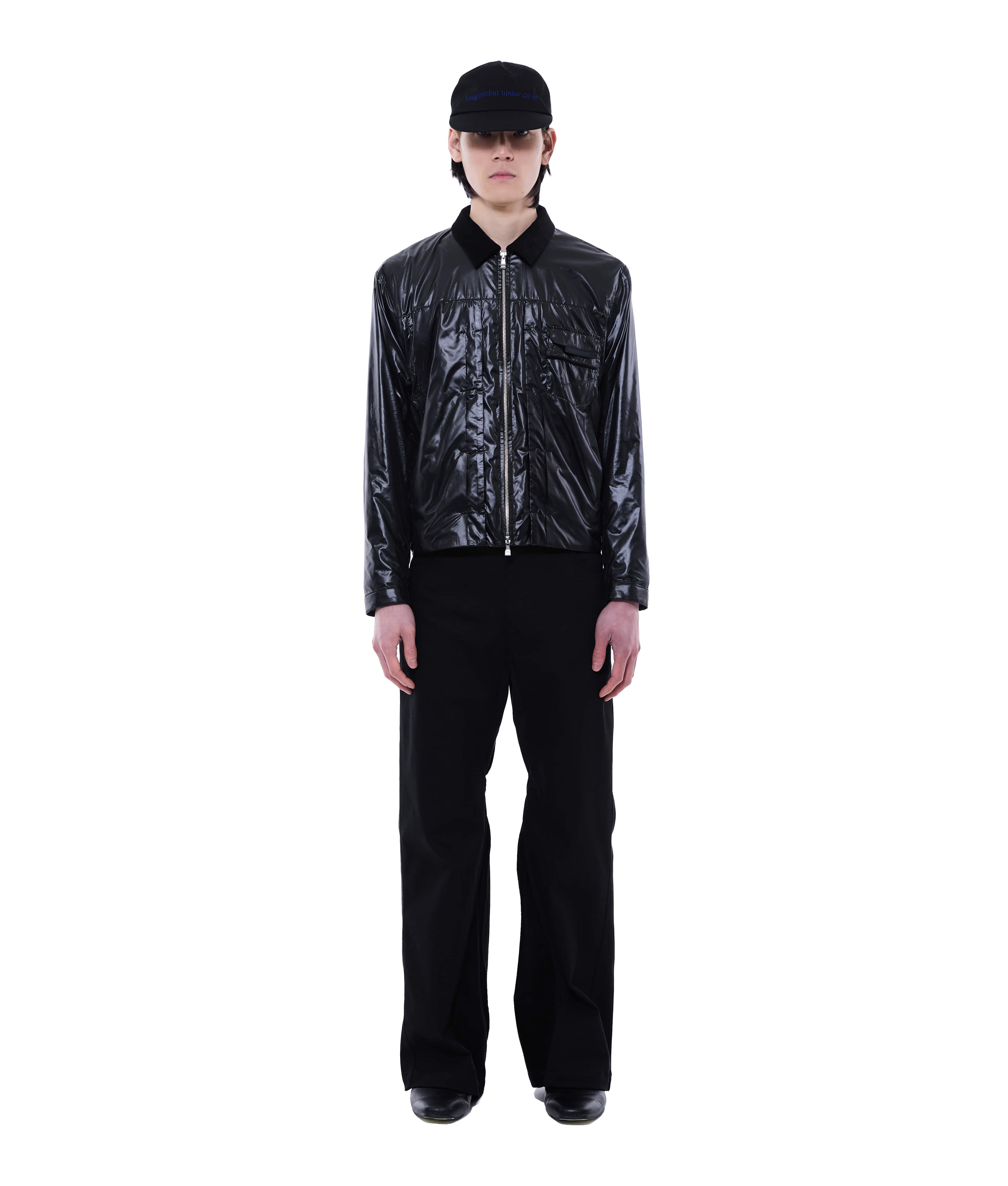 XLIM - Ep.9 02 Jacket (Glossy Black) product image 1 | TRAB K-Fashion Australia