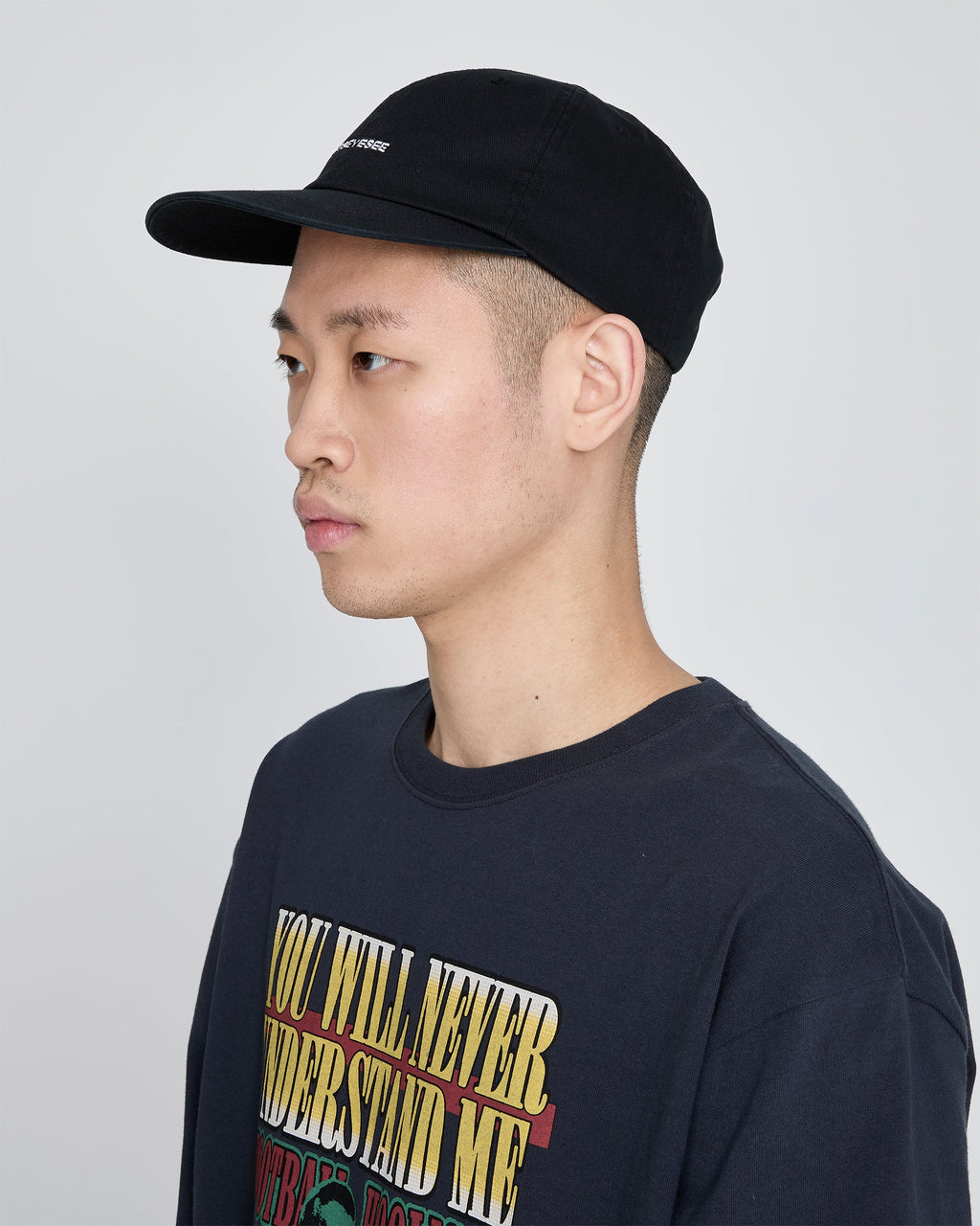 yeseyesee - Logo Cap (Black) product image 5 | TRAB K-Fashion Australia