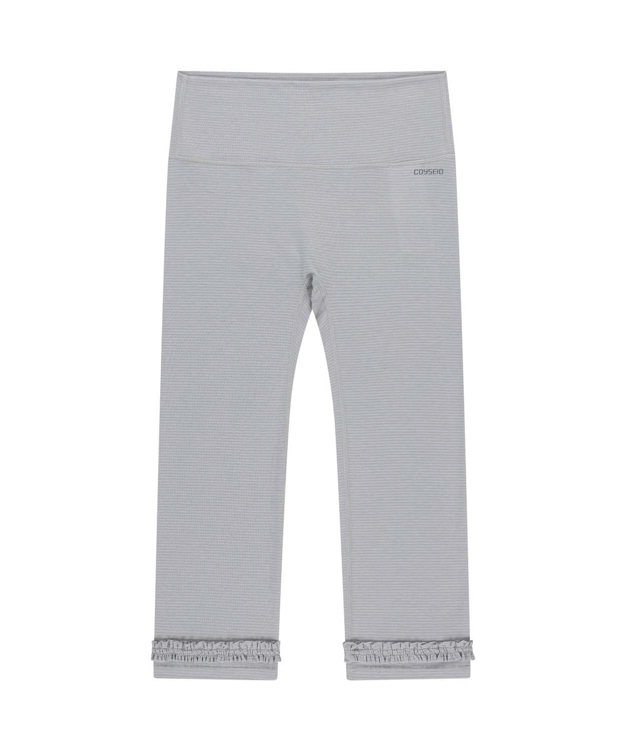 Coyseio - Stripe Rough Leggings (Light Grey) product image 1 | TRAB K-Fashion Australia