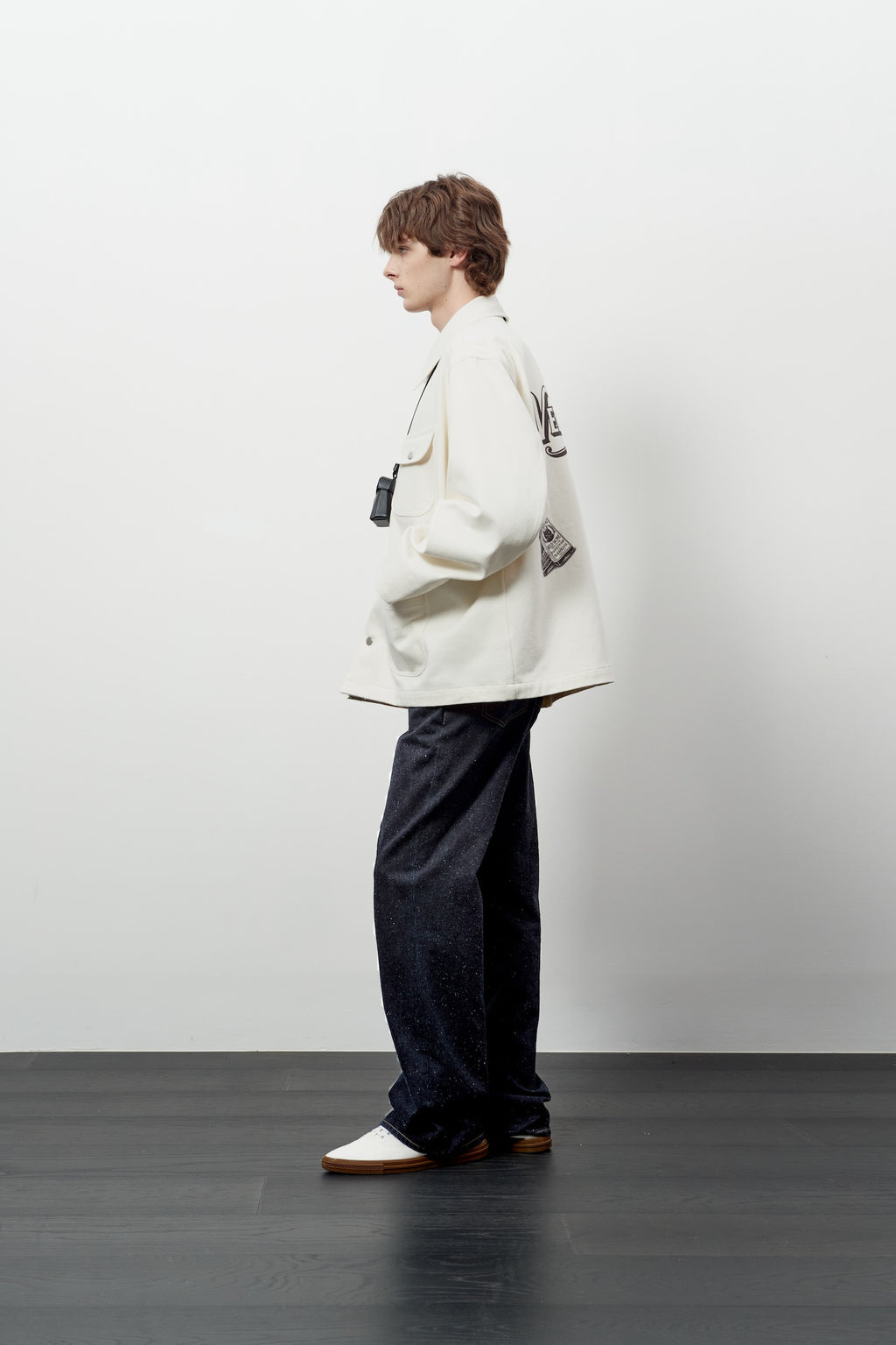 Stu - Printing Work Jacket (Cream) product image 9 | TRAB K-Fashion Australia