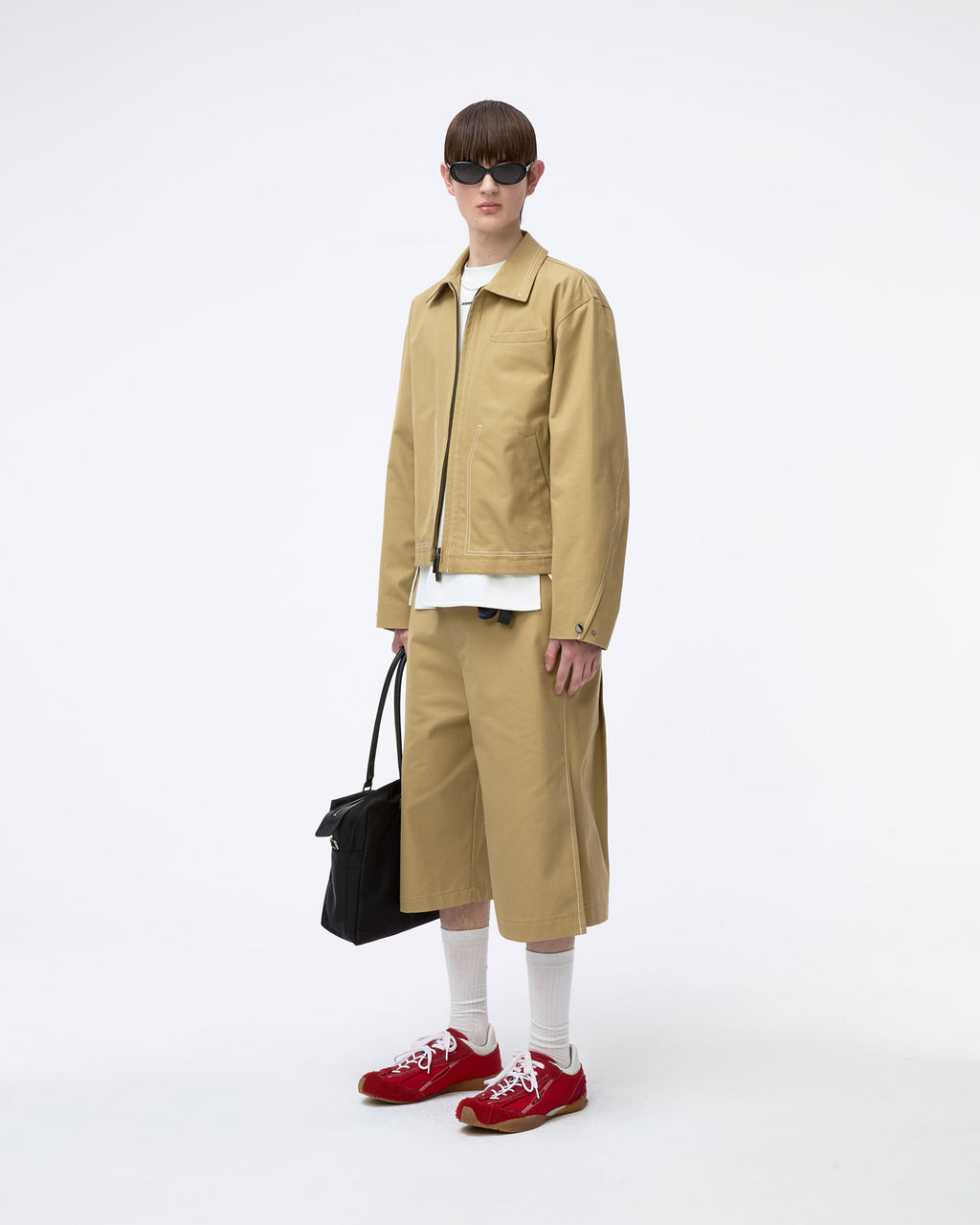 Ader Error - Trousers Product. 87 (Beige) product image 1 | TRAB K-Fashion Australia