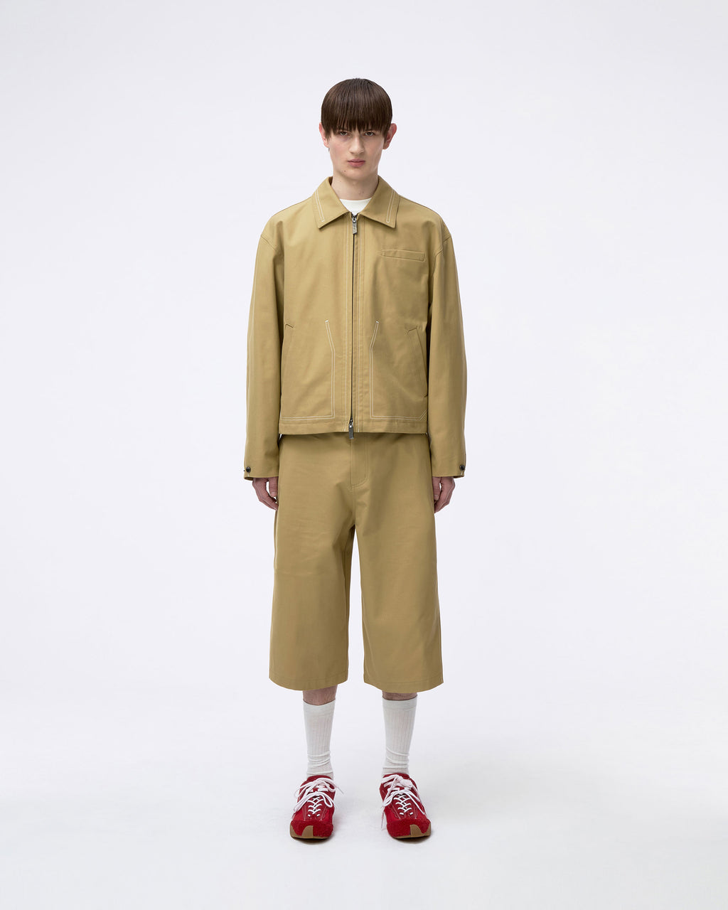 Ader Error - Trousers Product. 87 (Beige) product image 3 | TRAB K-Fashion Australia