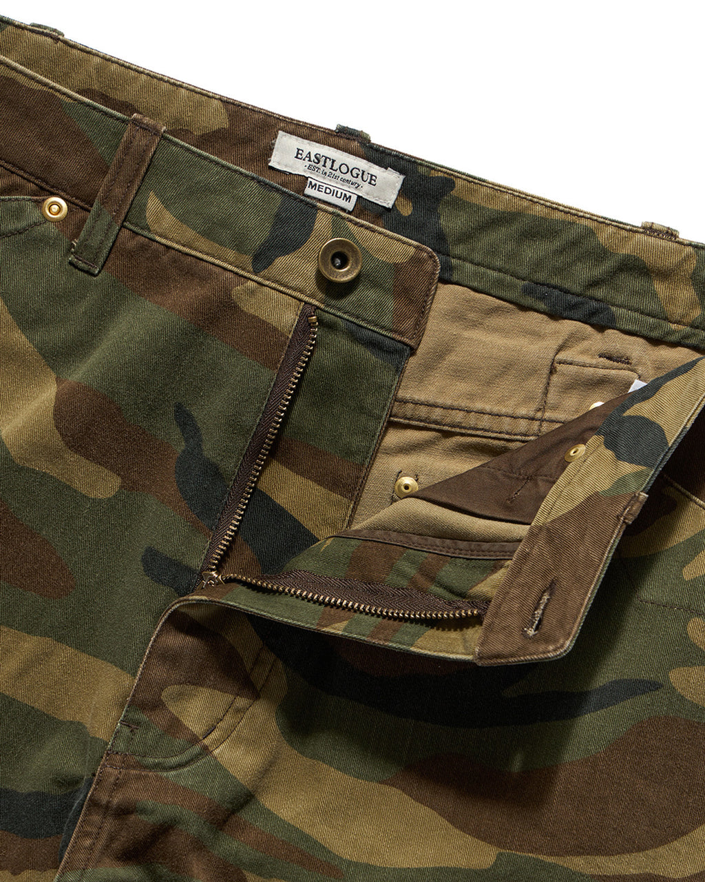 Eastlogue - Rockabilly Curved Shorts (Camo) product image 7 | TRAB K-Fashion Australia