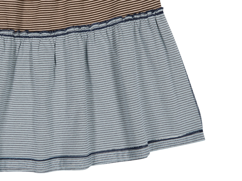 Coyseio - Colored Stripe Midi Skirt (Purple) product image 17 | TRAB K-Fashion Australia