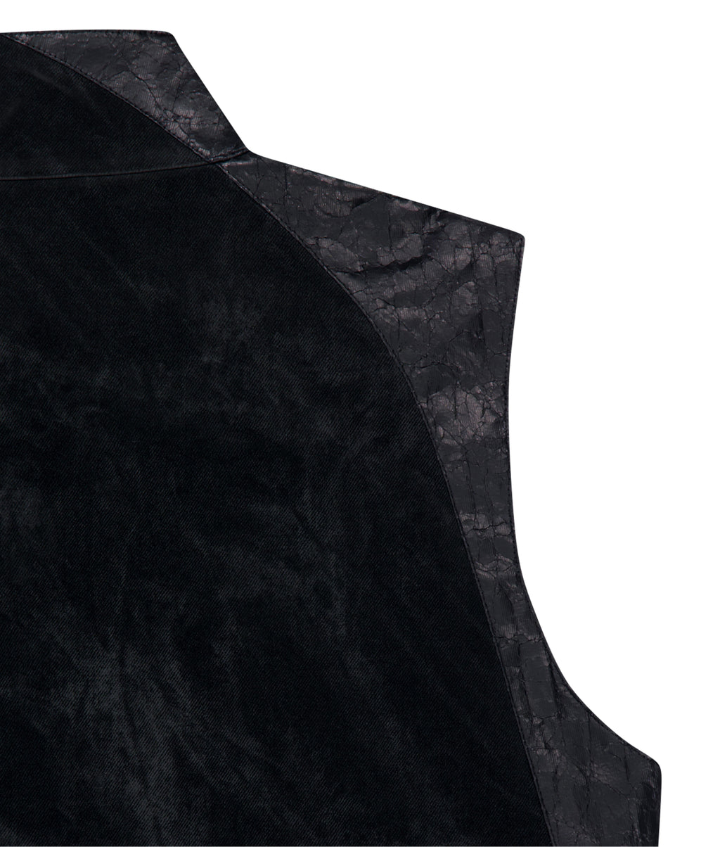 XLIM - Ep.8 Women 01 Vest (Black) product image 8 | TRAB K-Fashion Australia