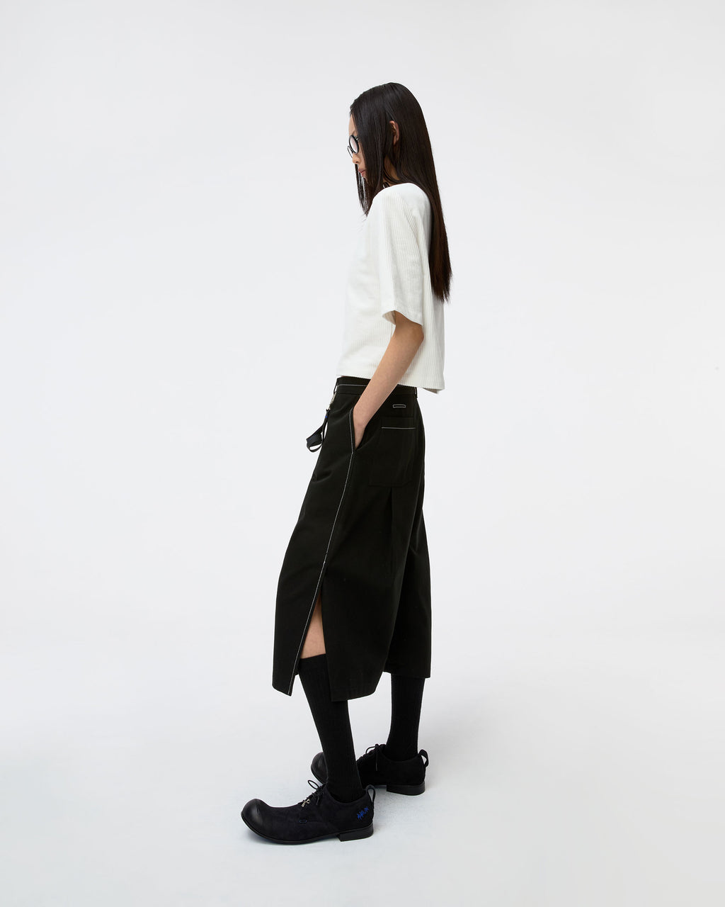 Ader Error - Trousers Product. 87 (Noir) product image 5 | TRAB K-Fashion Australia
