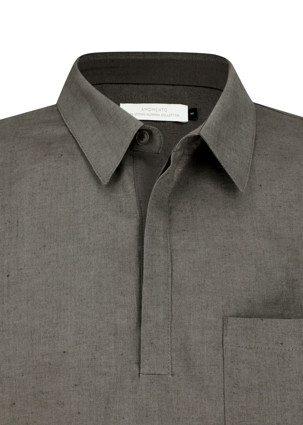 Amomento - Linen Pullover (Khaki) product image 9 | TRAB K-Fashion Australia