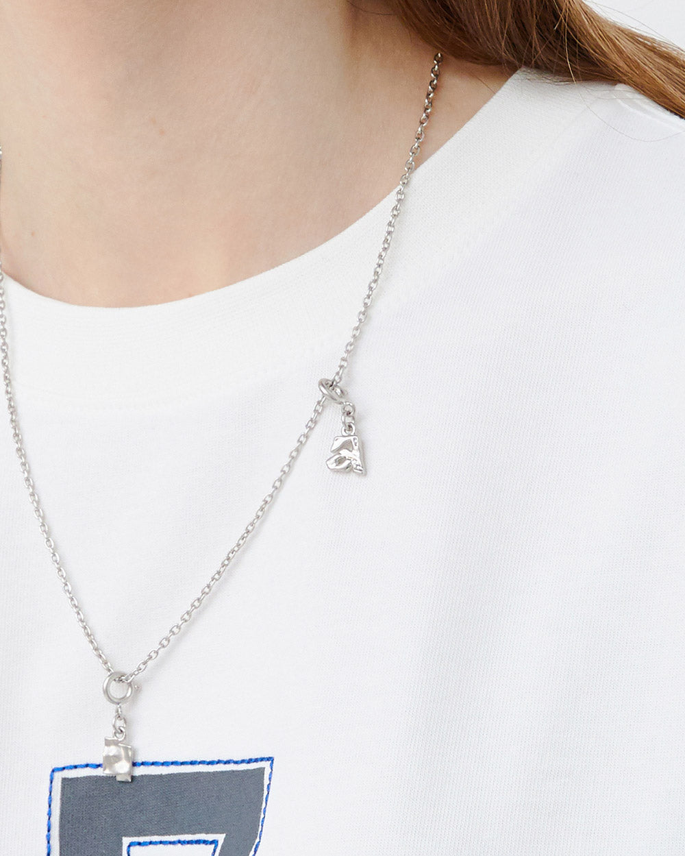 Ader Error - Aspect silver charm (Silver) product image 3 | TRAB K-Fashion Australia
