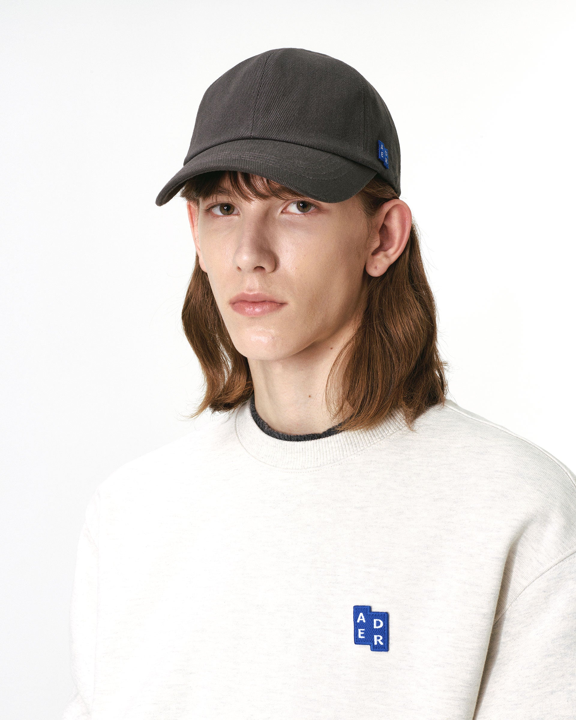 Ader Error - Sig; BL Tag cap 03 (Charcoal) product image 4 | TRAB K-Fashion Australia