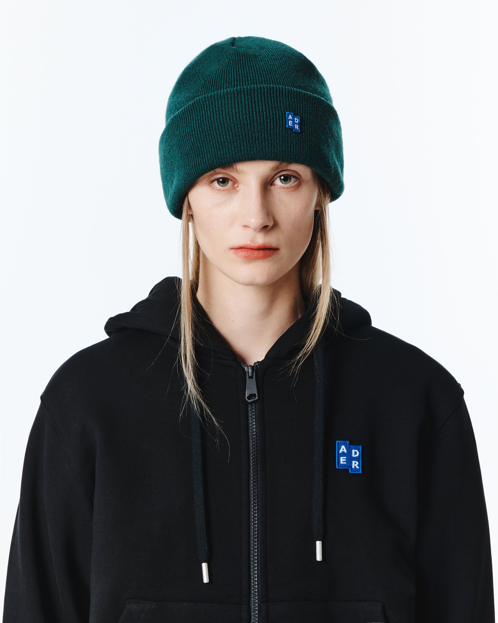 Ader Error - Sig; BL Tag beanie 02 (Green) product image 3 | TRAB K-Fashion Australia
