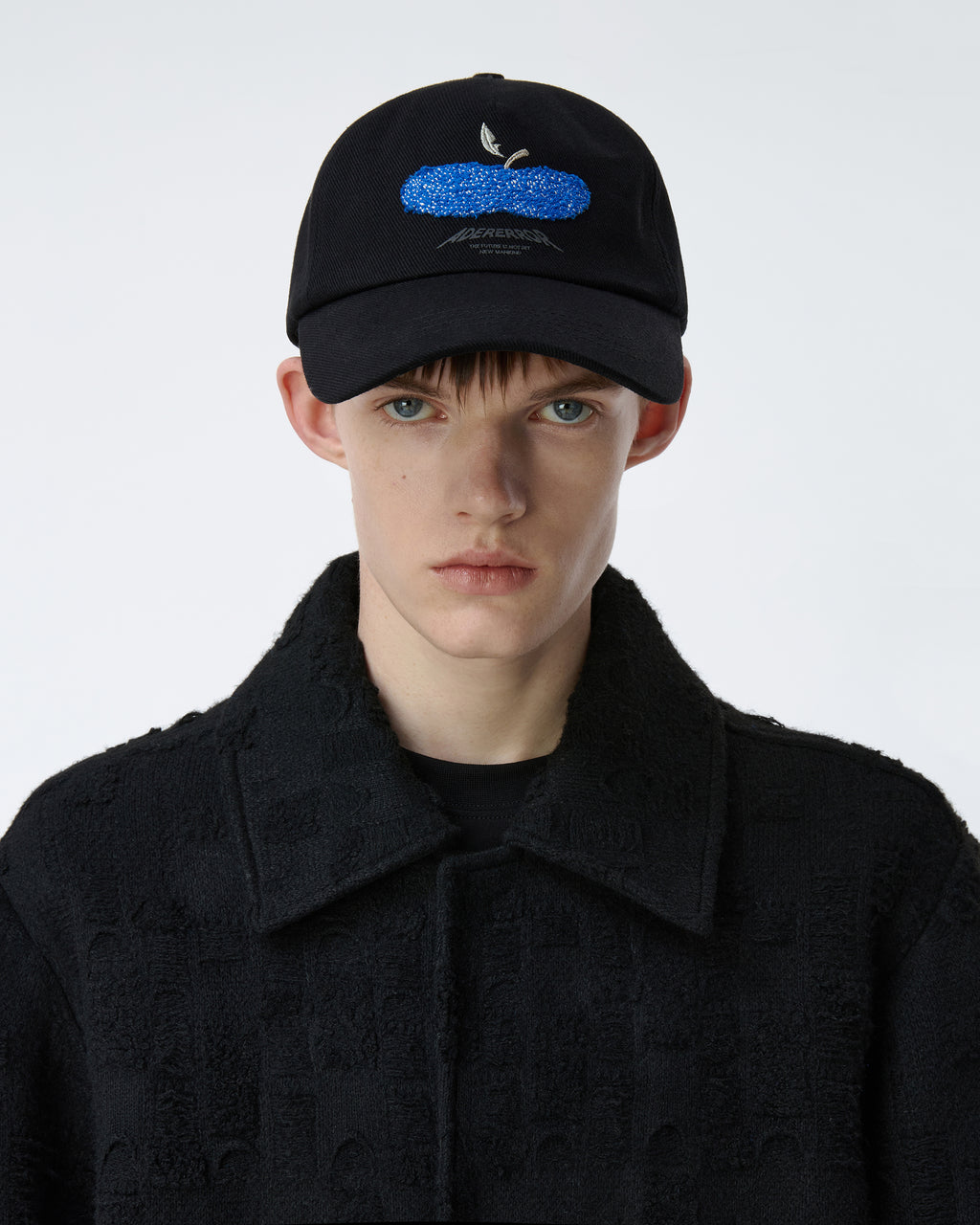 Ader Error - Press Apple Cap Product. 78 (Noir) product image 5 | TRAB K-Fashion Australia