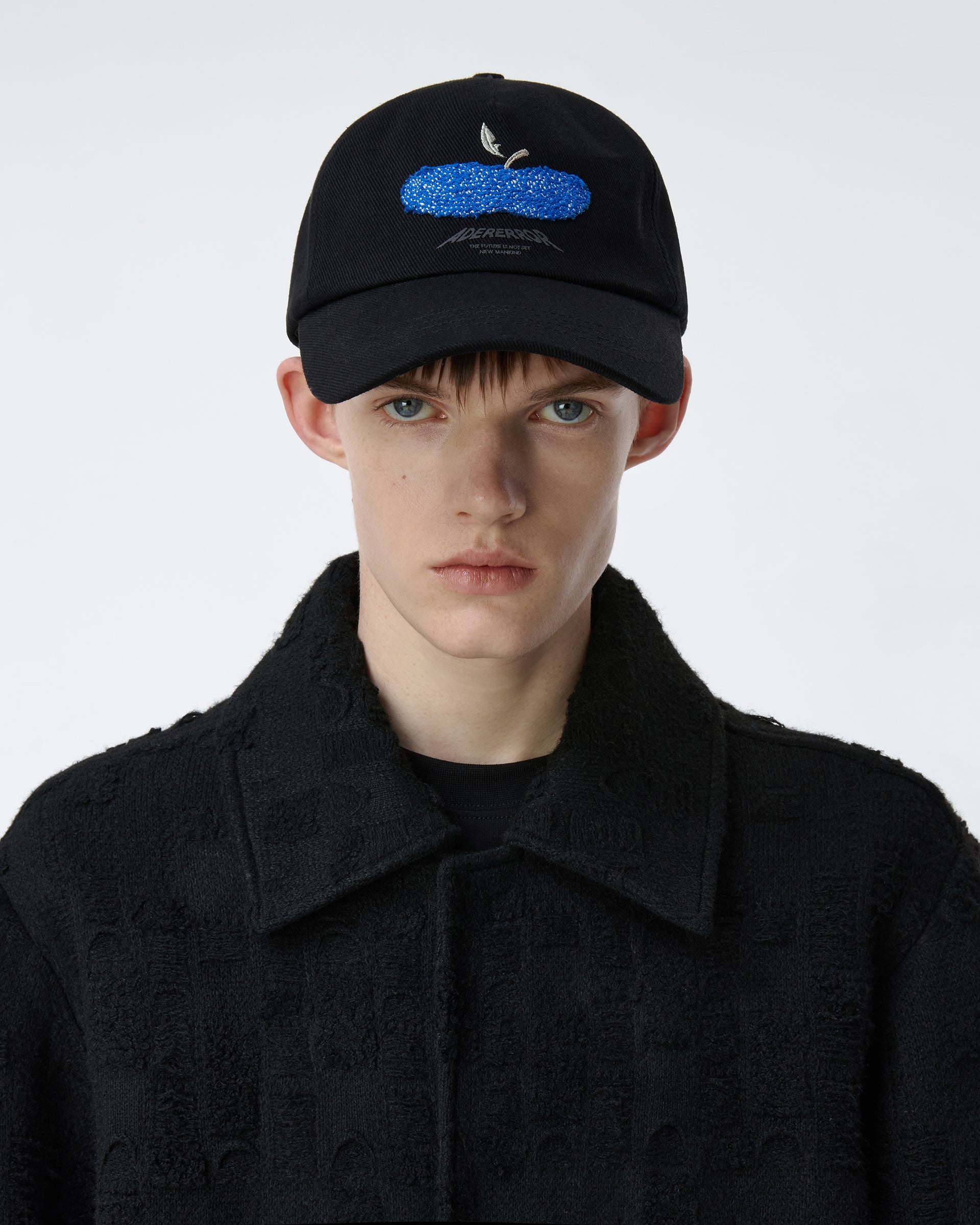 Ader Error - Press Apple Cap Product. 78 (Noir) product image 5 | TRAB K-Fashion Australia