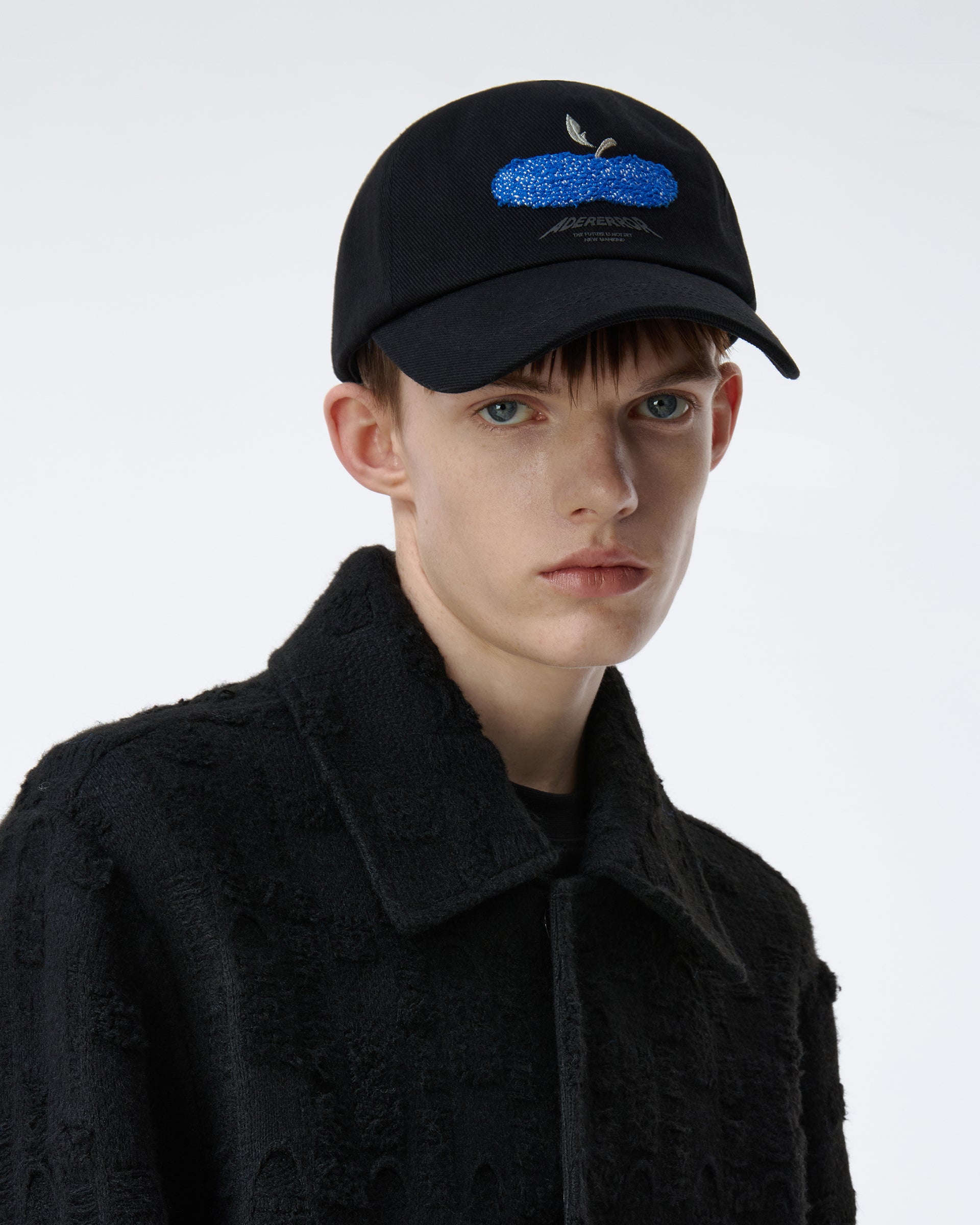 Ader Error - Press Apple Cap Product. 78 (Noir) product image 6 | TRAB K-Fashion Australia