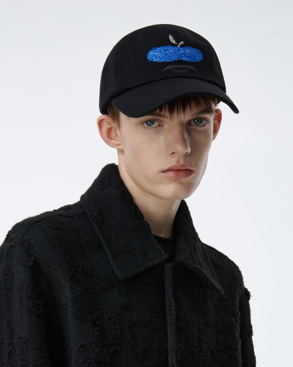 Ader Error - Press Apple Cap Product. 78 (Noir) product image 6 | TRAB K-Fashion Australia