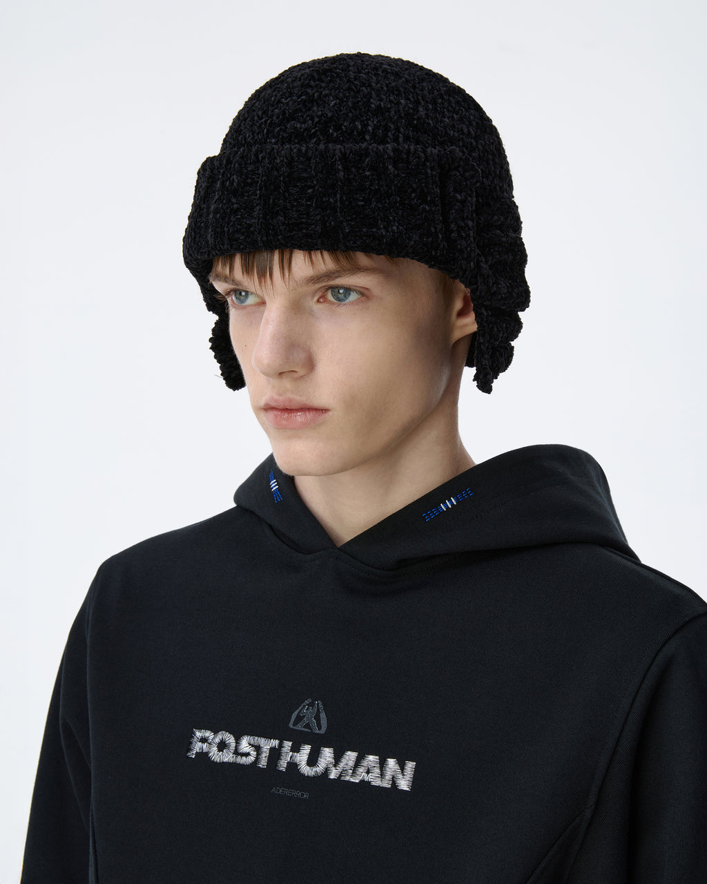 Ader Error - Beanie Product. 75 (Noir) product image 5 | TRAB K-Fashion Australia