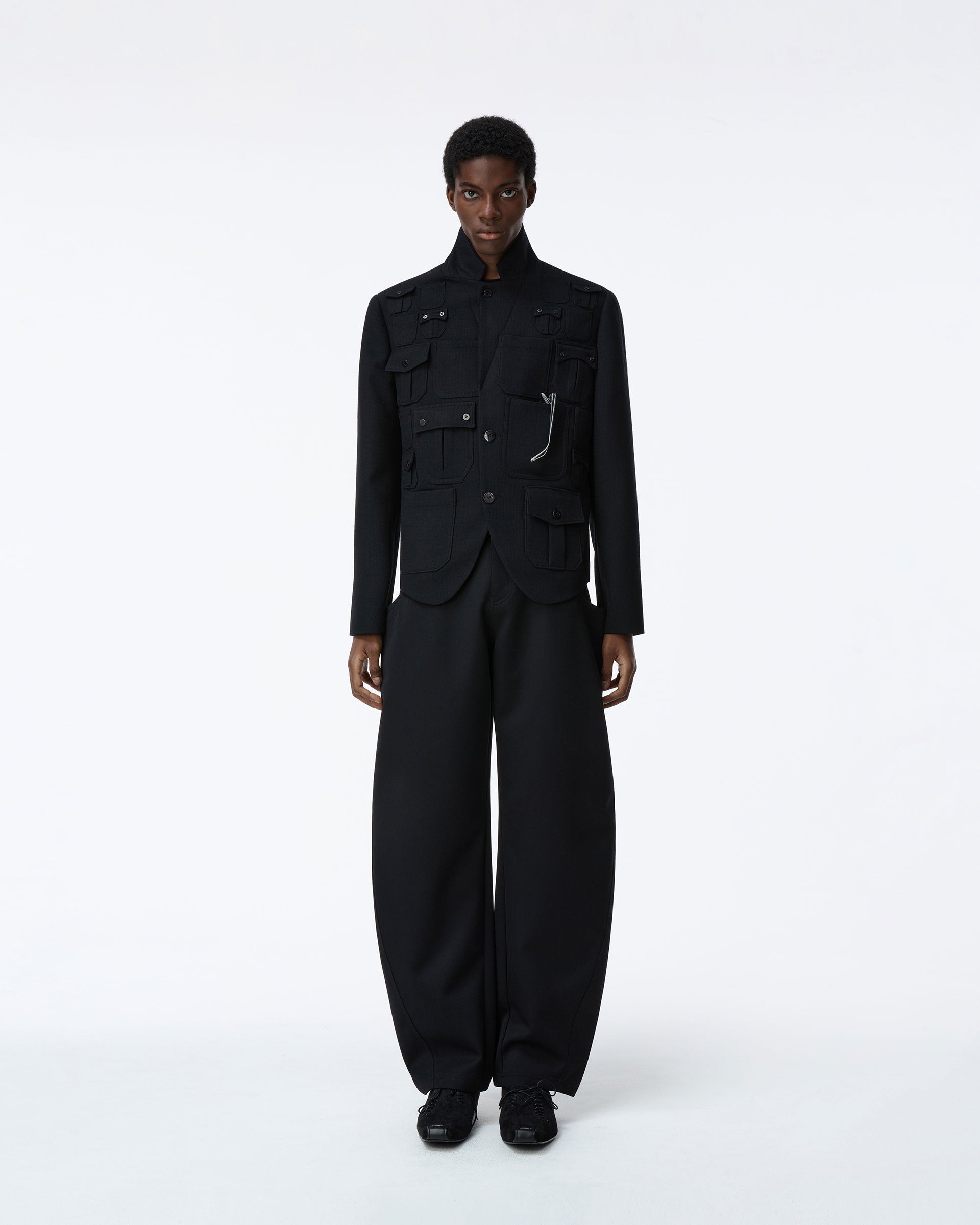 Ader Error - Blazer Product. 3 (Noir) product image 2 | TRAB K-Fashion Australia