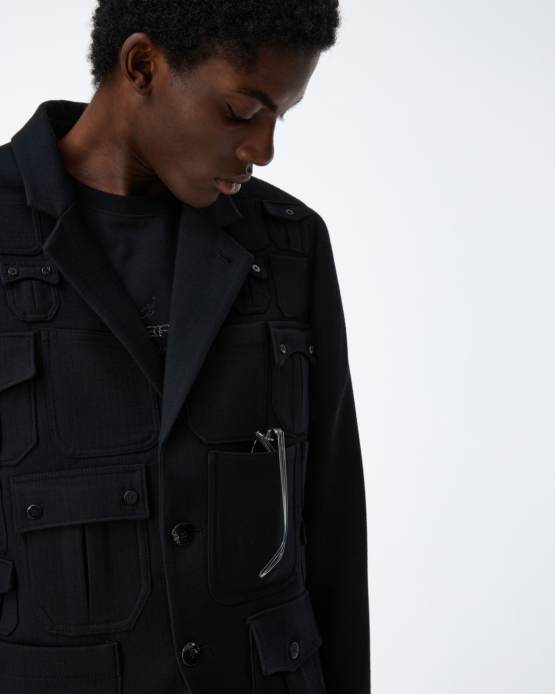 Ader Error - Blazer Product. 3 (Noir) product image 6 | TRAB K-Fashion Australia