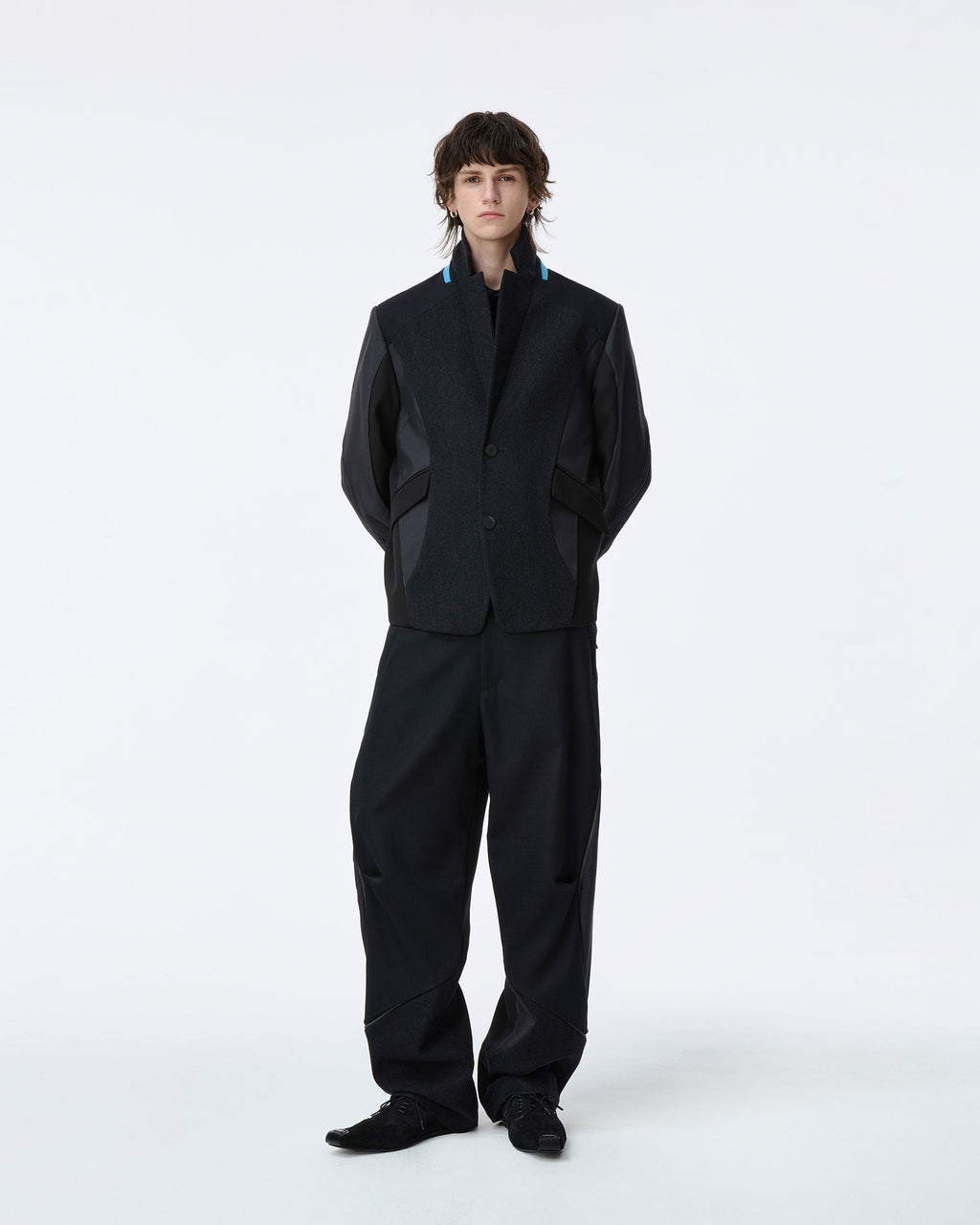 Ader Error - Tressy Blazer Product. 1 (Noir) product image 1 | TRAB K-Fashion Australia