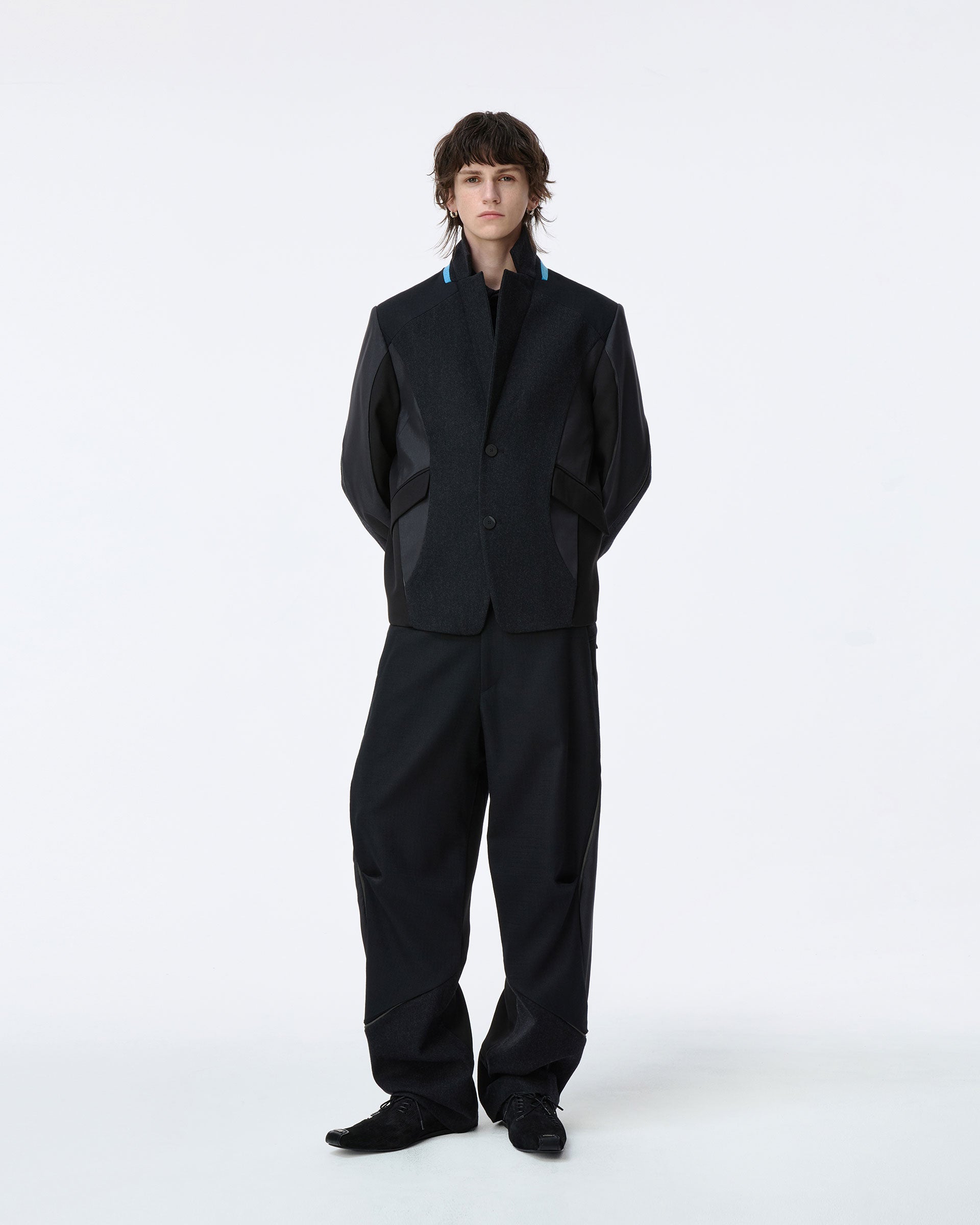Ader Error - Tressy Blazer Product. 1 (Noir) product image 1 | TRAB K-Fashion Australia