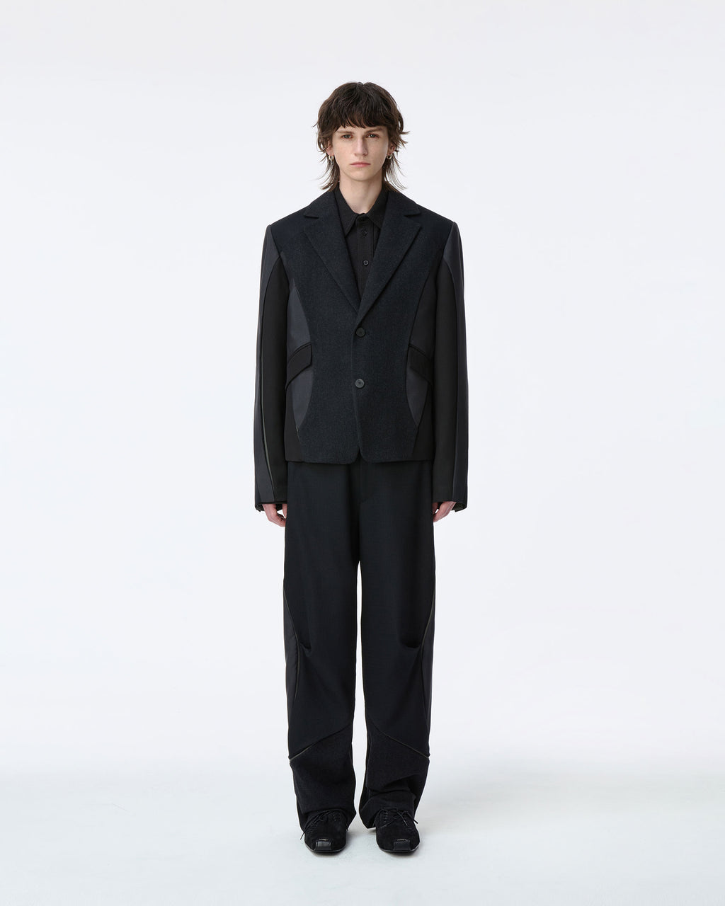 Ader Error - Tressy Blazer Product. 1 (Noir) product image 2 | TRAB K-Fashion Australia