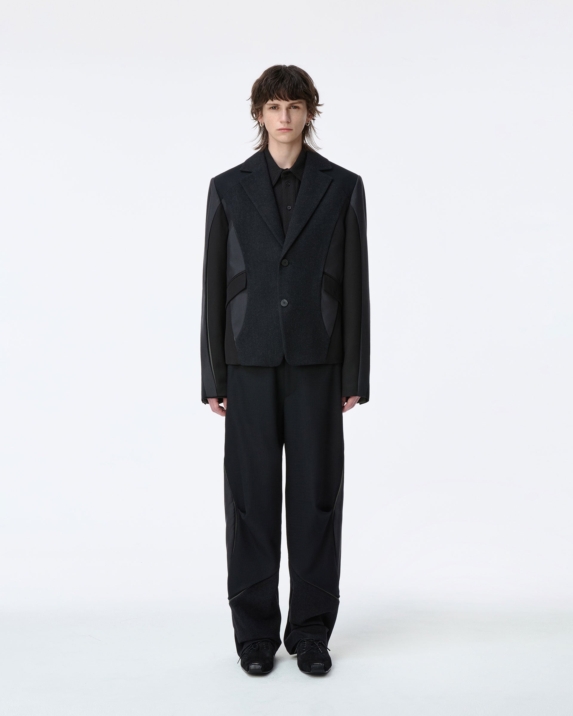 Ader Error - Tressy Blazer Product. 1 (Noir) product image 2 | TRAB K-Fashion Australia