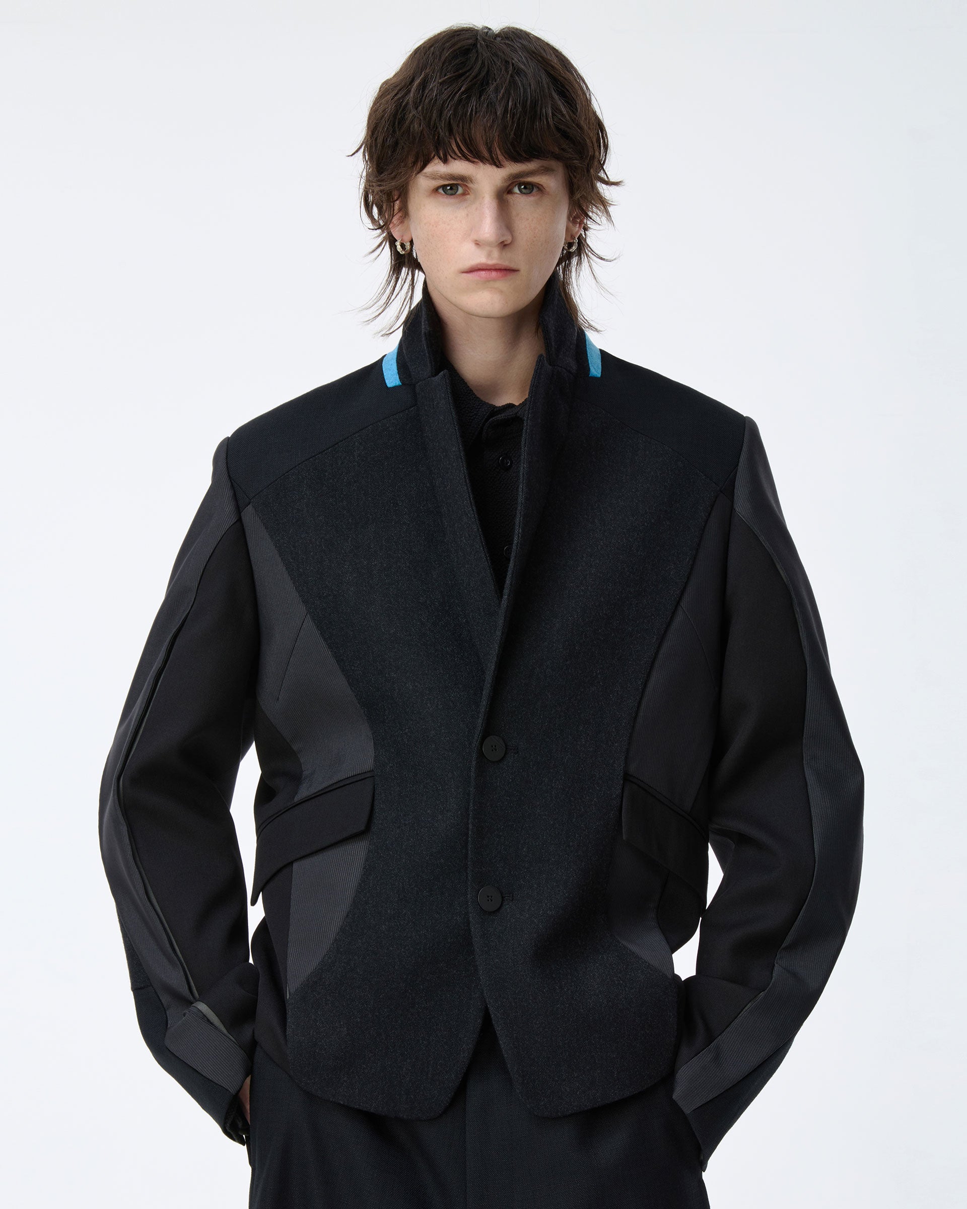 Ader Error - Tressy Blazer Product. 1 (Noir) product image 4 | TRAB K-Fashion Australia