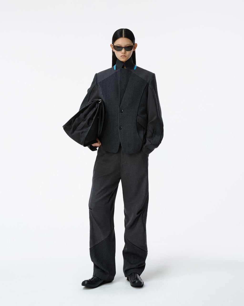 Ader Error - Tressy Blazer Product. 1 (Grey) product image 1 | TRAB K-Fashion Australia