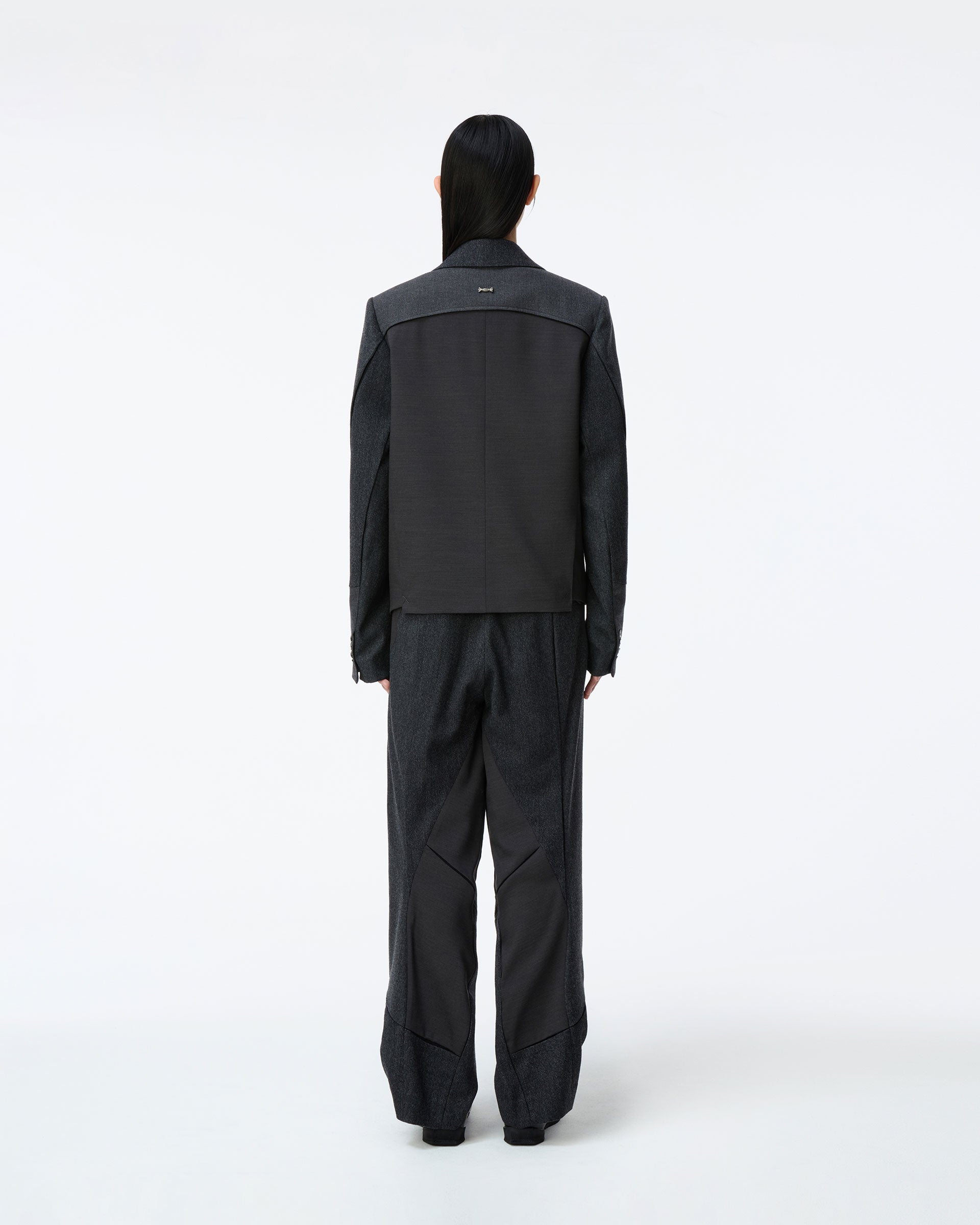 Ader Error - Tressy Blazer Product. 1 (Grey) product image 3 | TRAB K-Fashion Australia