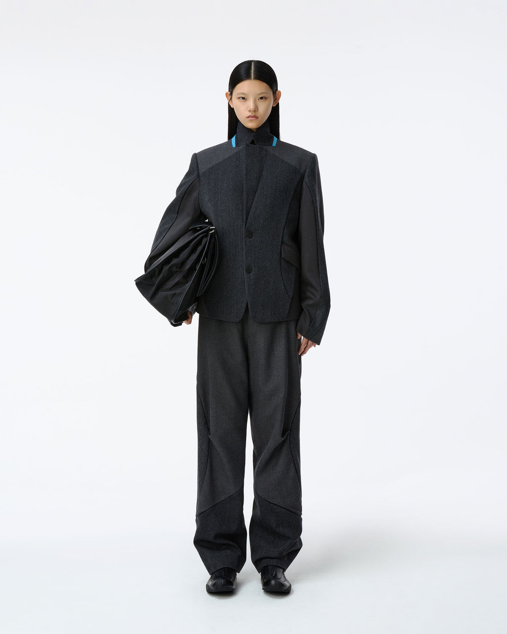 Ader Error - Tressy Blazer Product. 1 (Grey) product image 4 | TRAB K-Fashion Australia