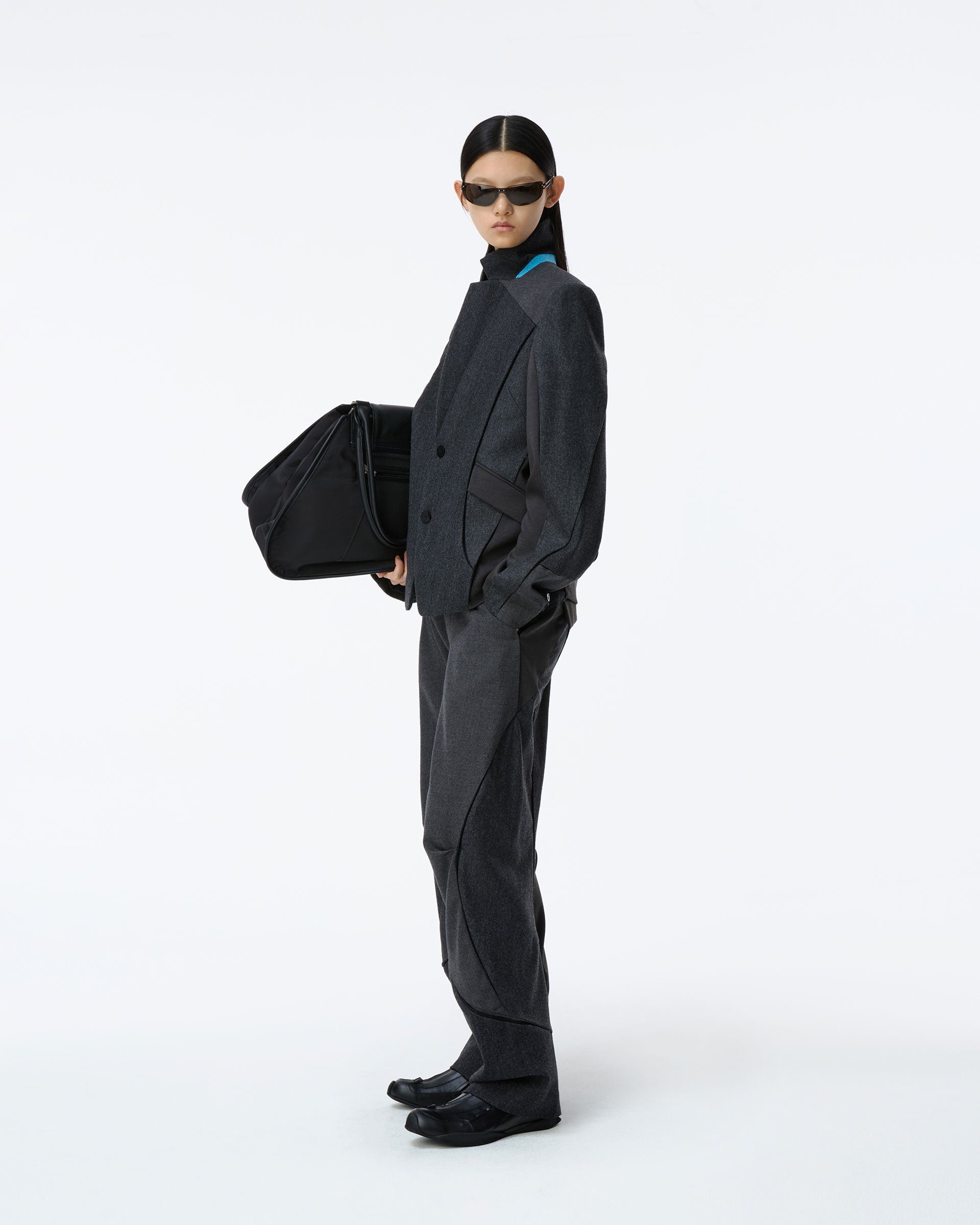 Ader Error - Tressy Blazer Product. 1 (Grey) product image 5 | TRAB K-Fashion Australia