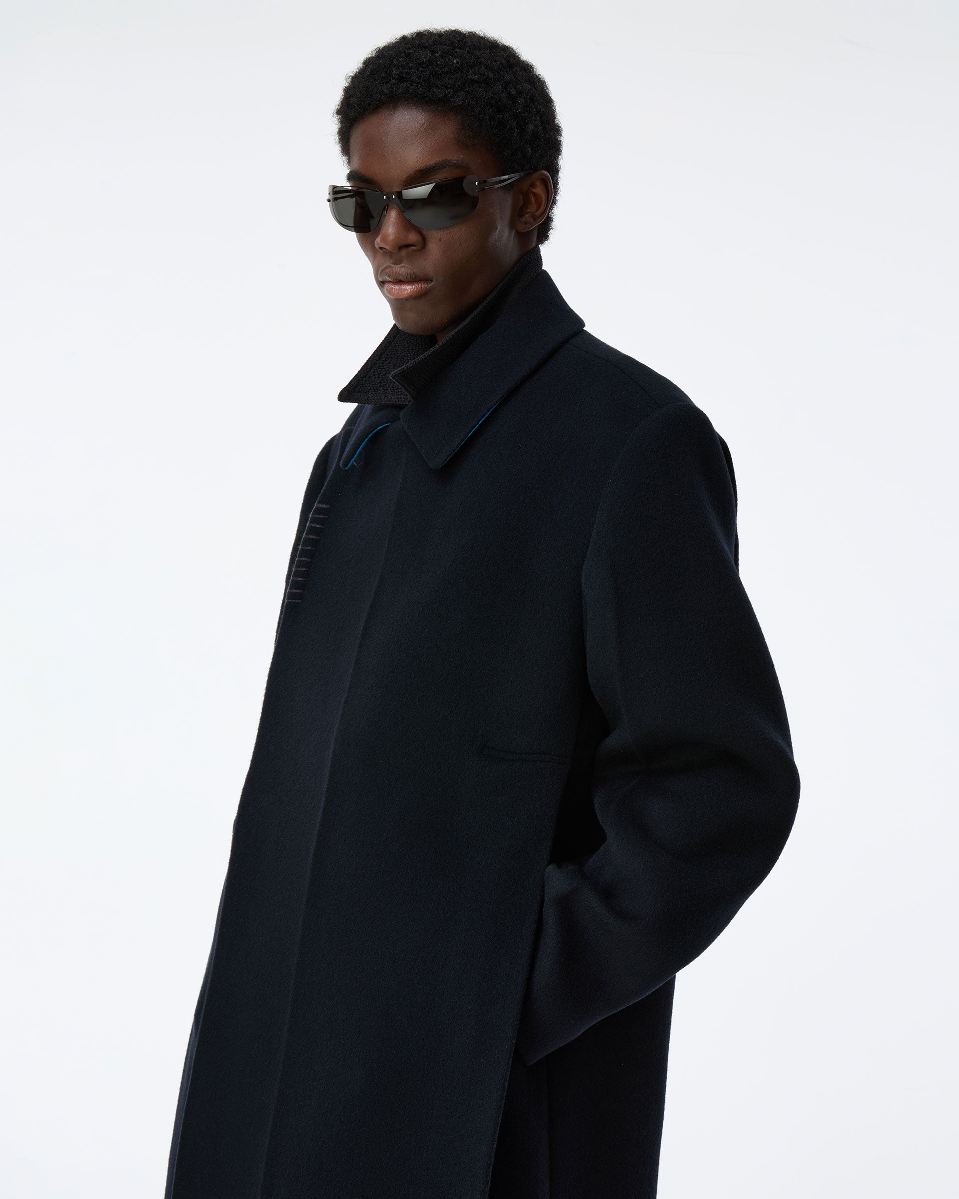 Ader Error - Coat Product. 4 (Noir) product image 6 | TRAB K-Fashion Australia