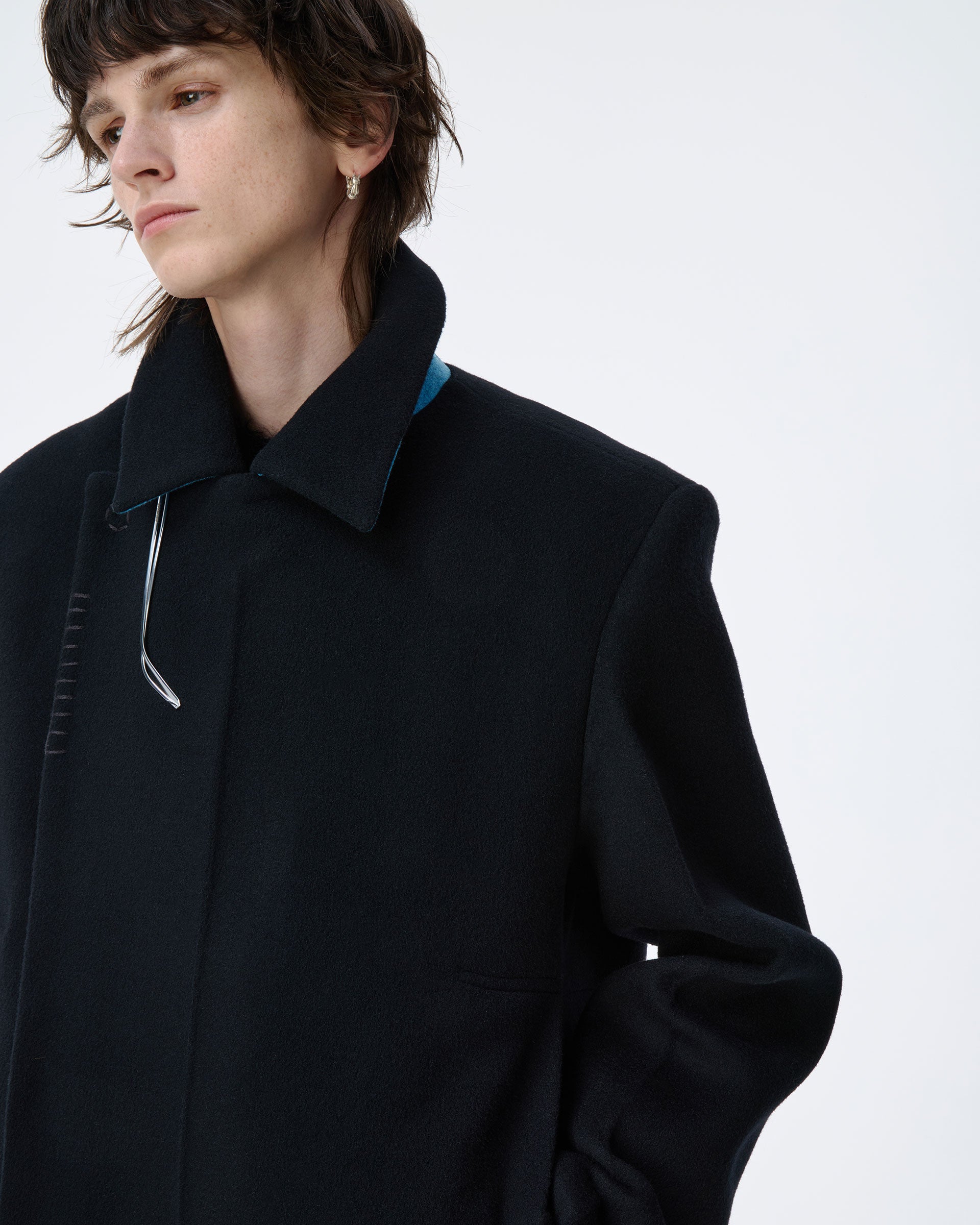 Ader Error - Coat Product. 4 (Noir) product image 6 | TRAB K-Fashion Australia
