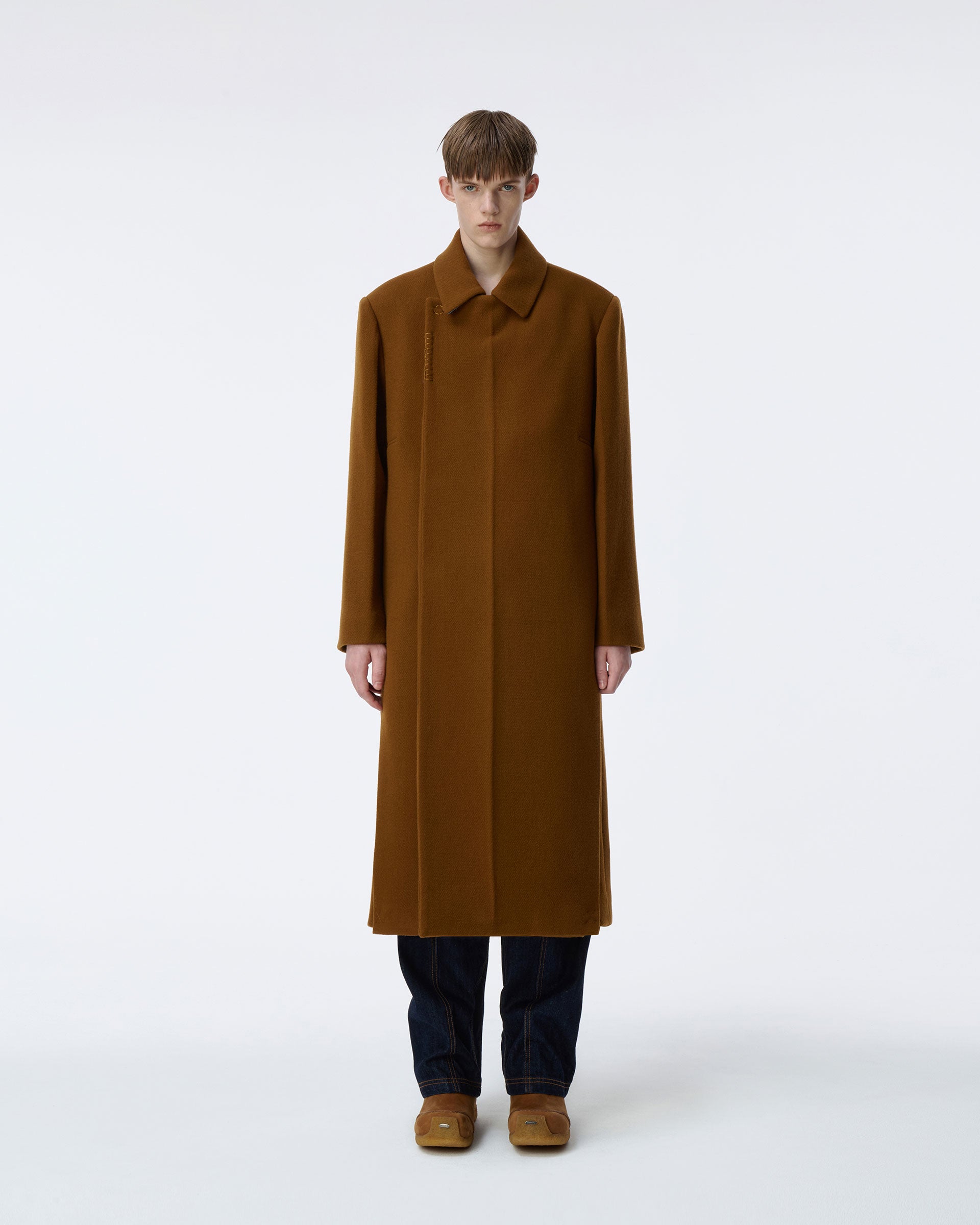 Ader Error - Coat Product. 4 (Brown) product image 2 | TRAB K-Fashion Australia