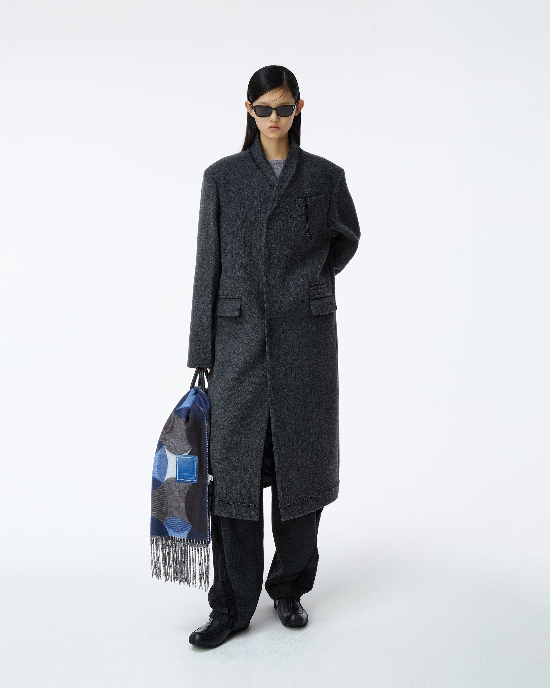 Ader Error - Coat Product. 7 (Charcoal) product image 1 | TRAB K-Fashion Australia