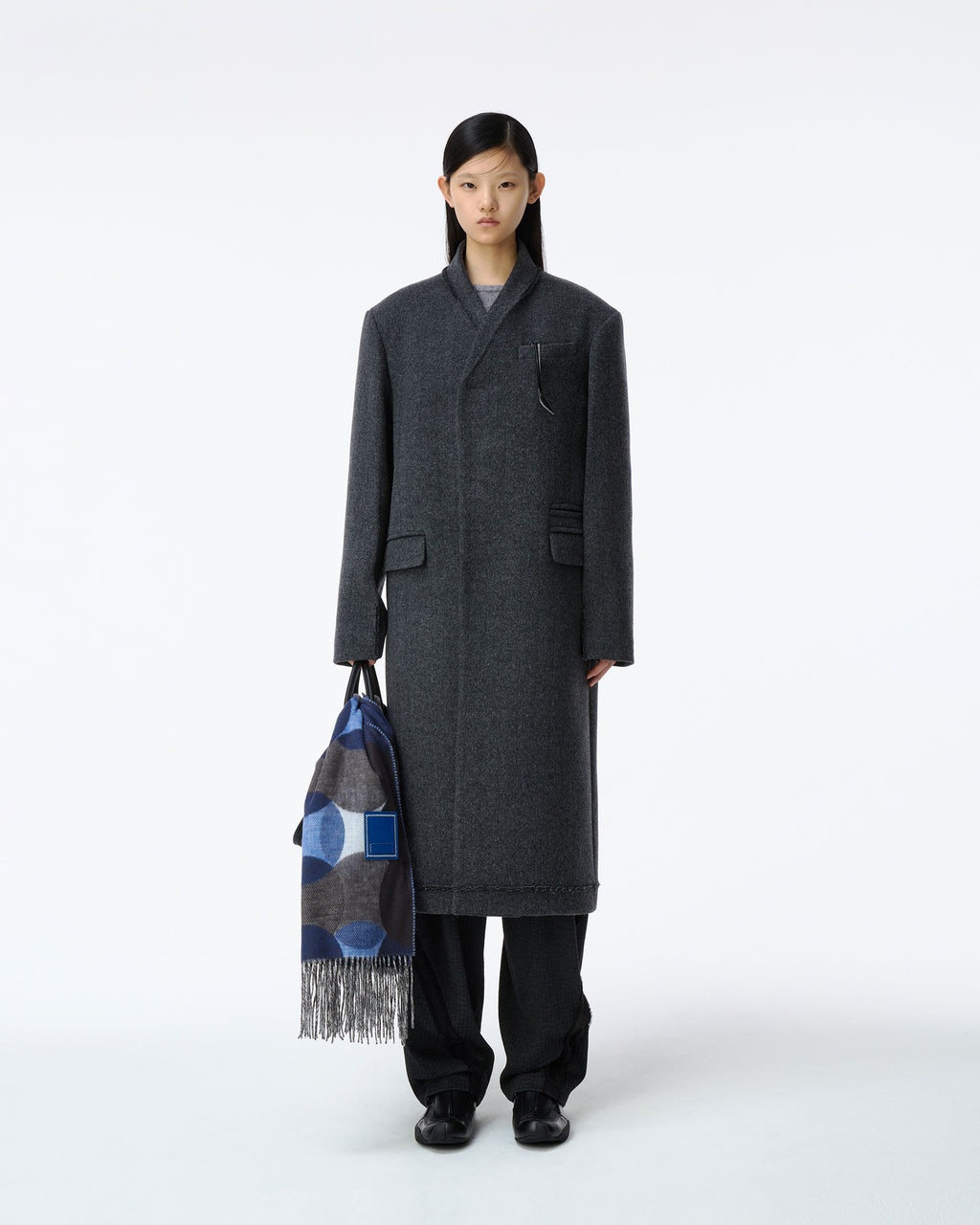 Ader Error - Coat Product. 7 (Charcoal) product image 4 | TRAB K-Fashion Australia