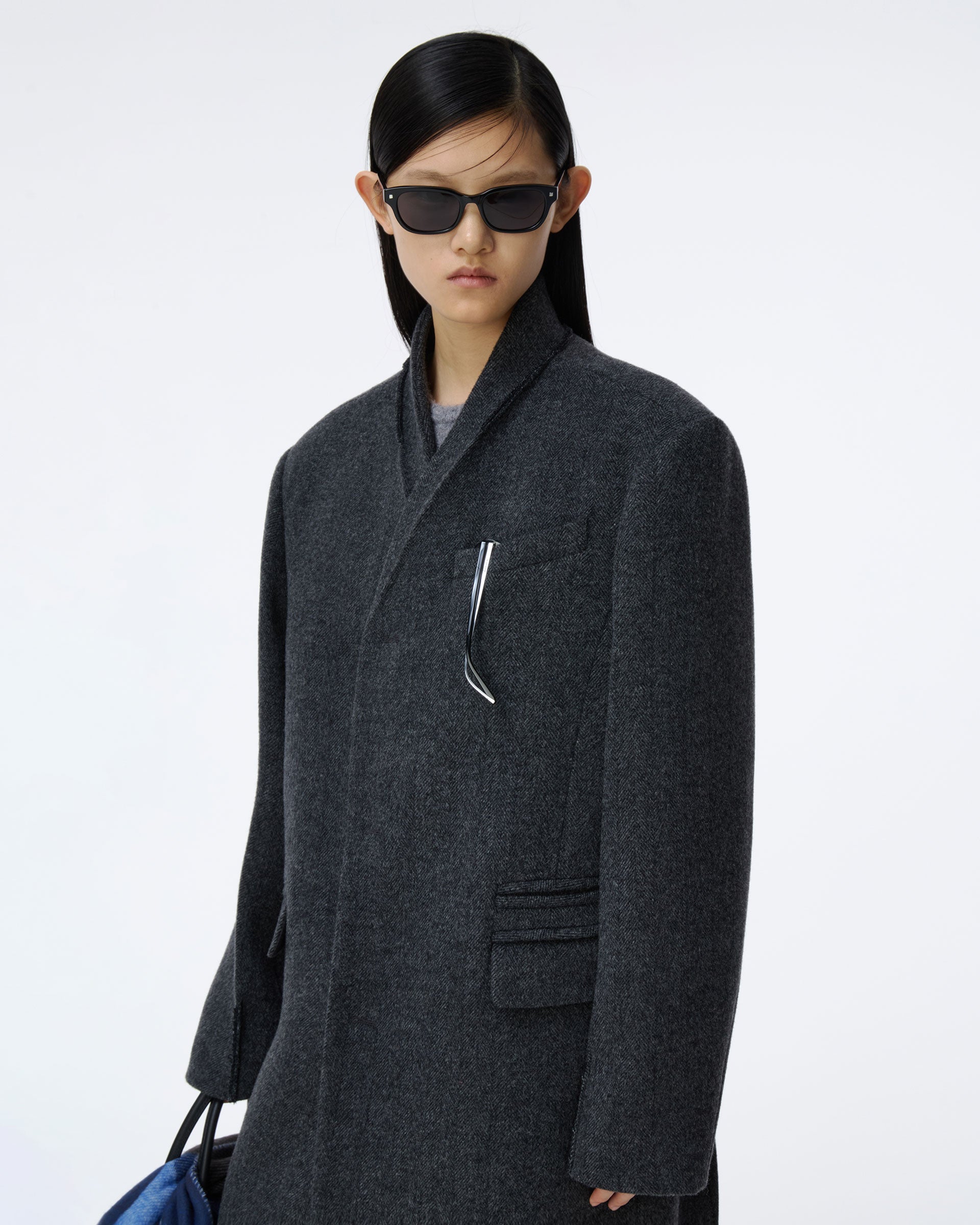 Ader Error - Coat Product. 7 (Charcoal) product image 5 | TRAB K-Fashion Australia