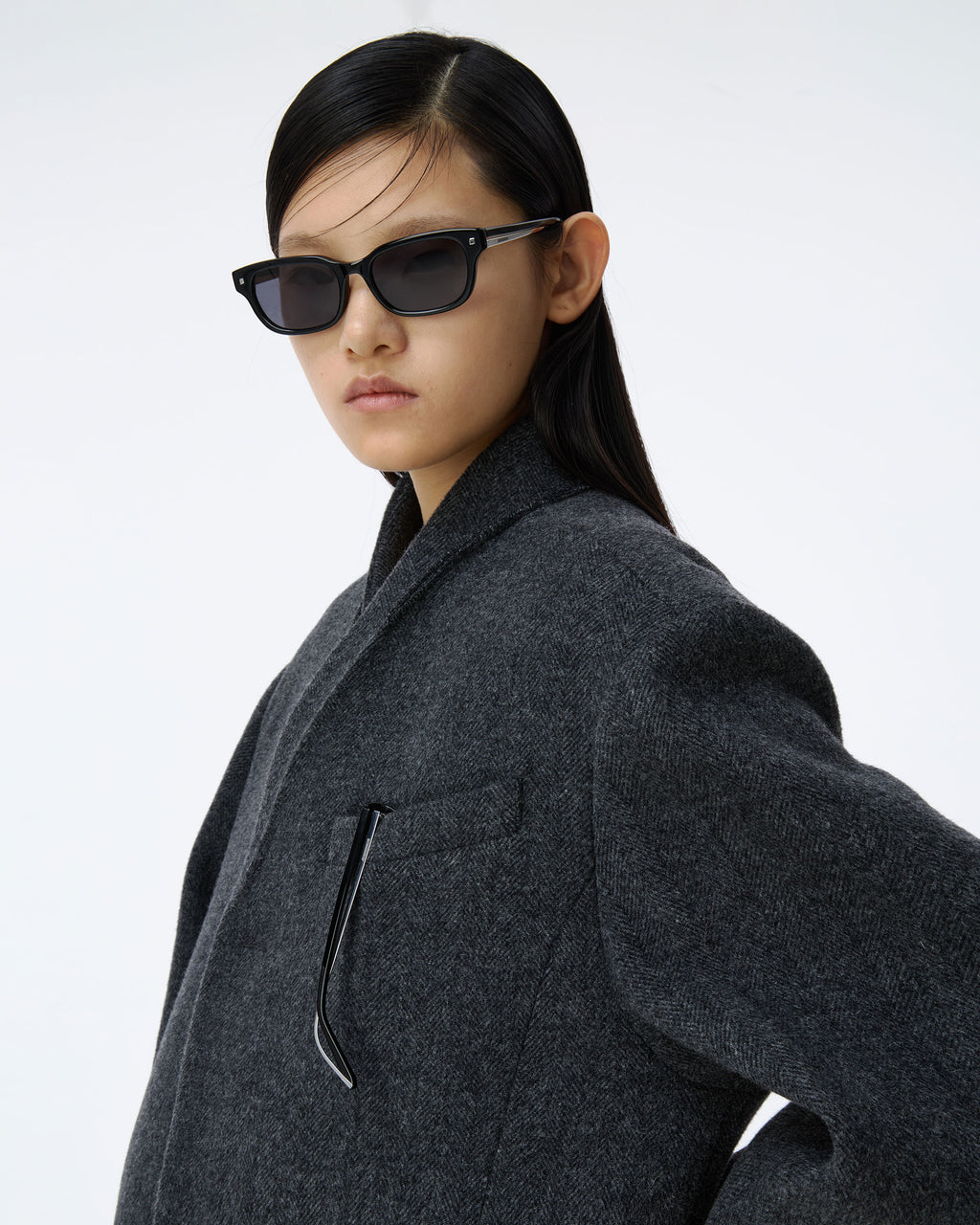 Ader Error - Coat Product. 7 (Charcoal) product image 6 | TRAB K-Fashion Australia